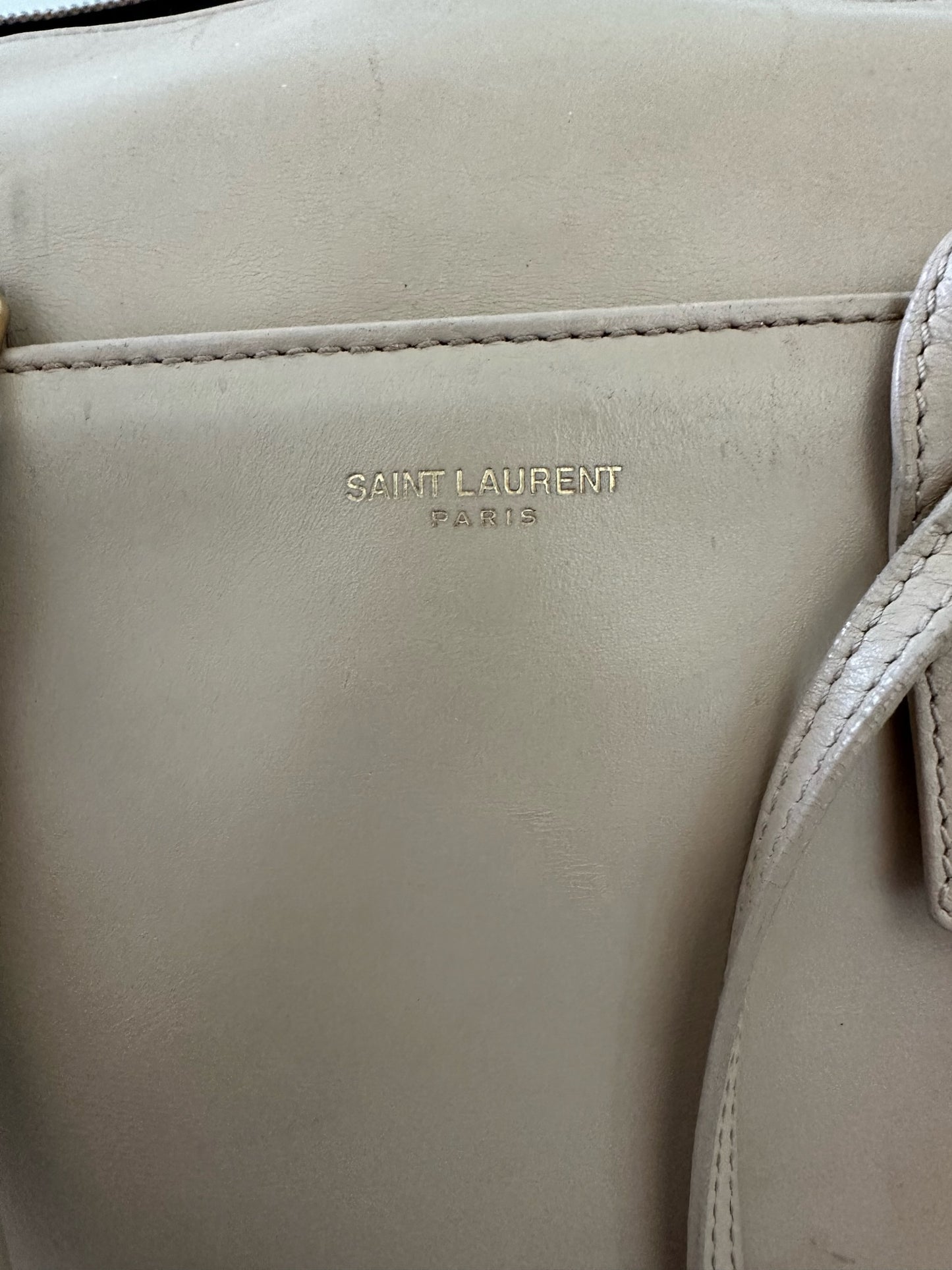 YSL duffle bowling bag