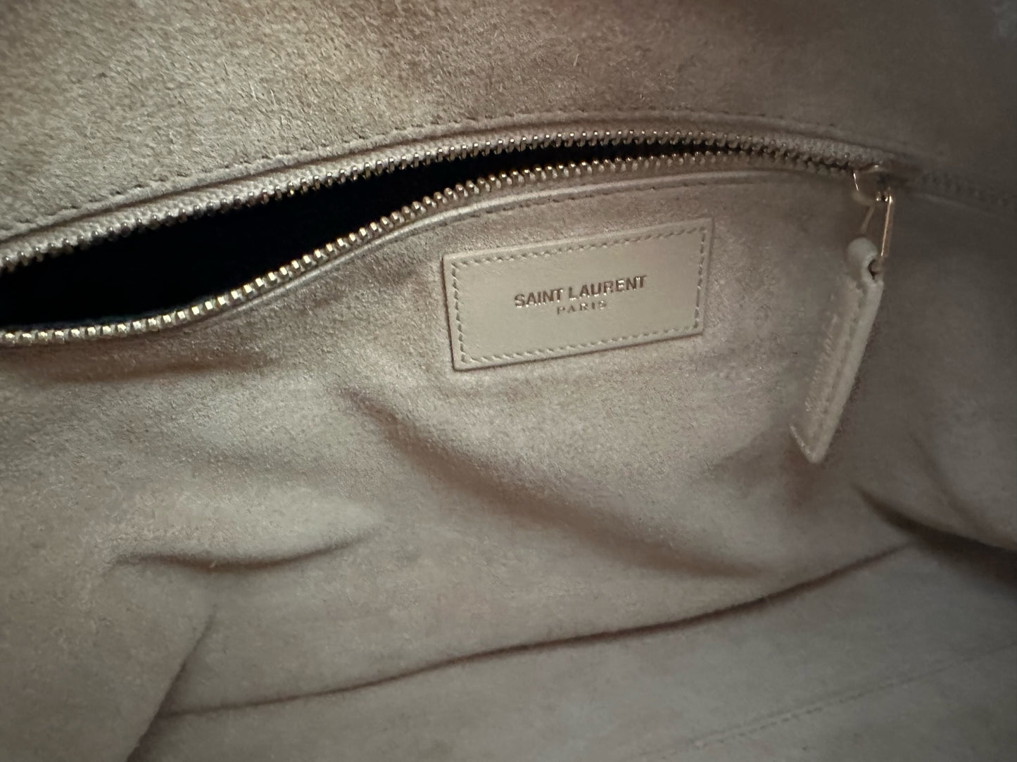YSL duffle bowling bag