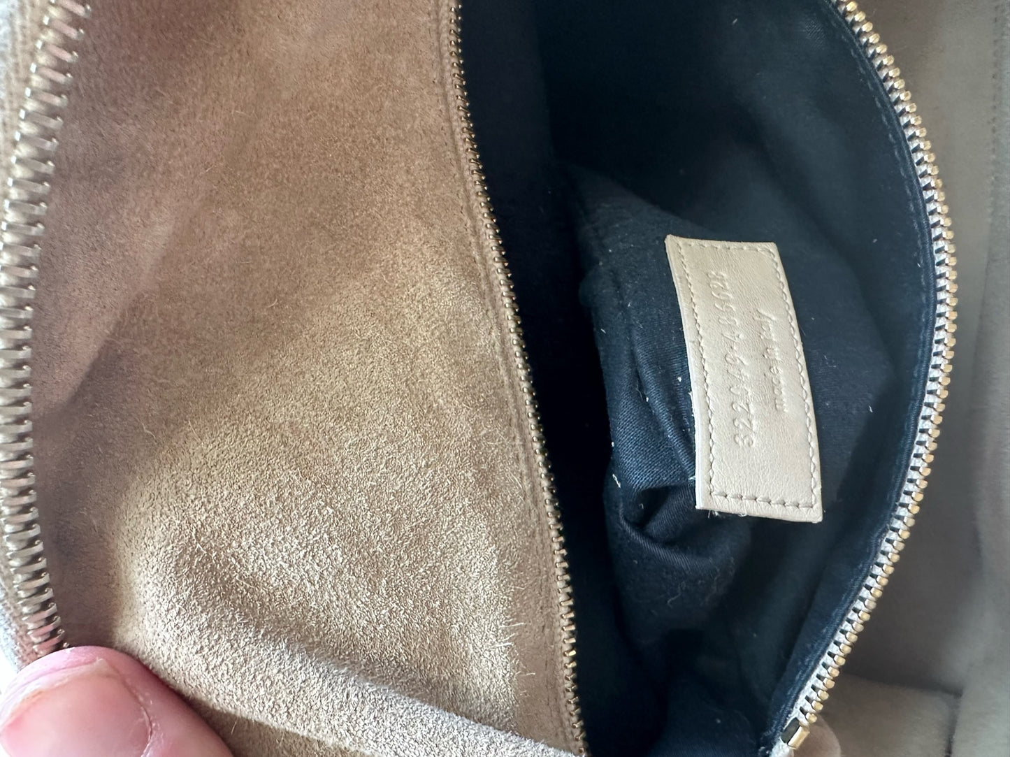 YSL duffle bowling bag