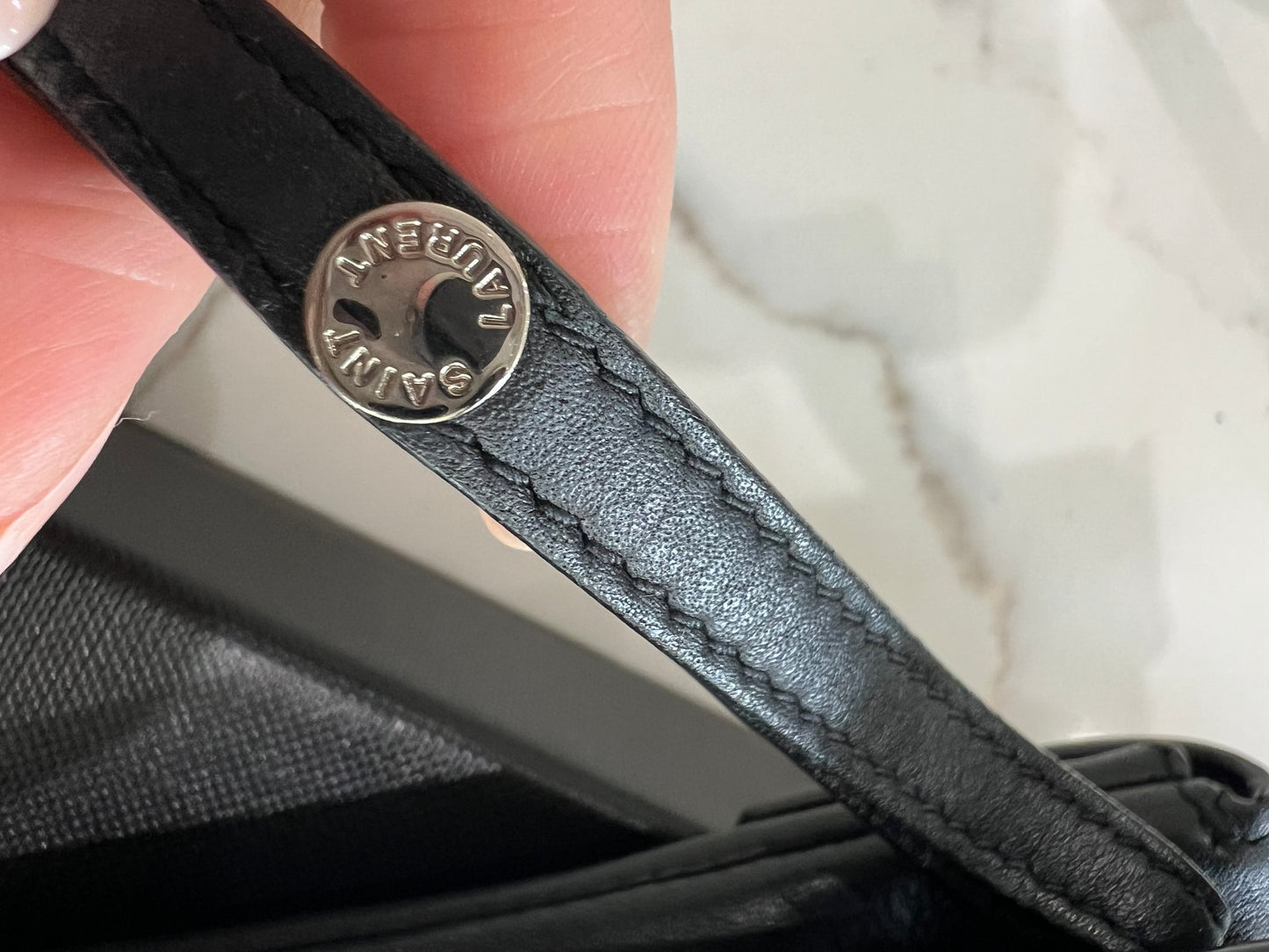 Yves Saint Laurent Monogram Envelope Flap Crossbody Bag