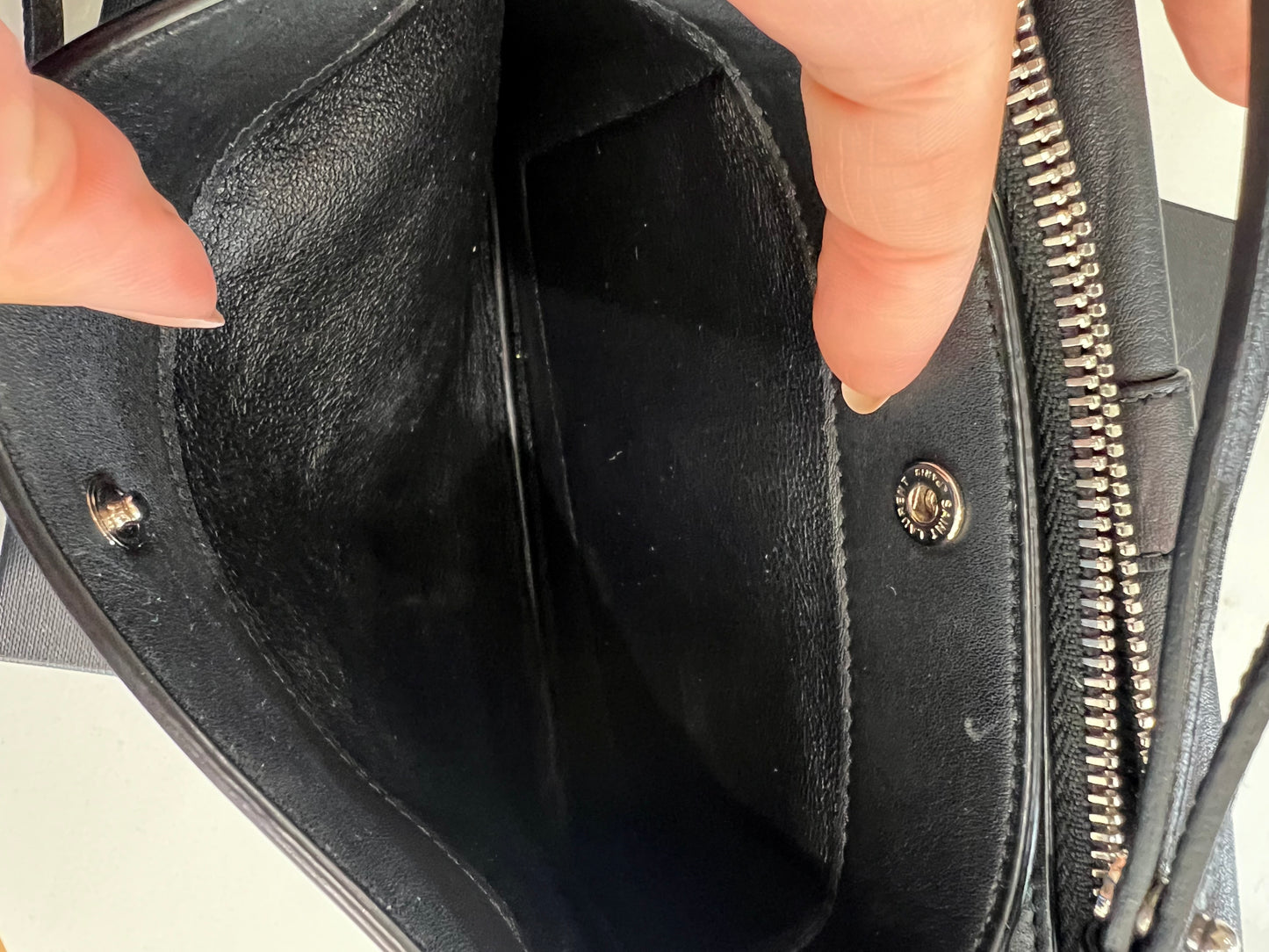 Yves Saint Laurent Monogram Envelope Flap Crossbody Bag