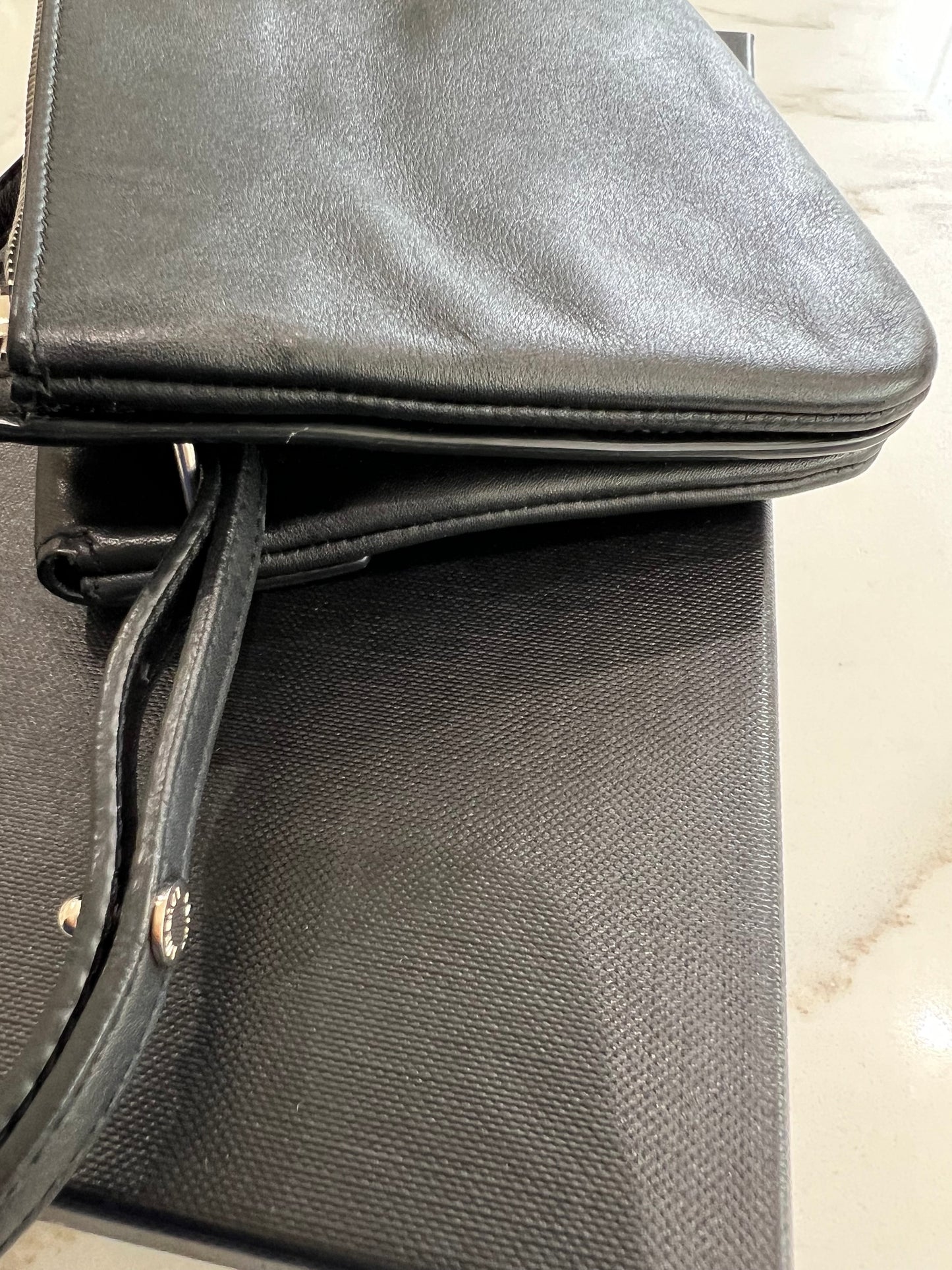 Yves Saint Laurent Monogram Envelope Flap Crossbody Bag