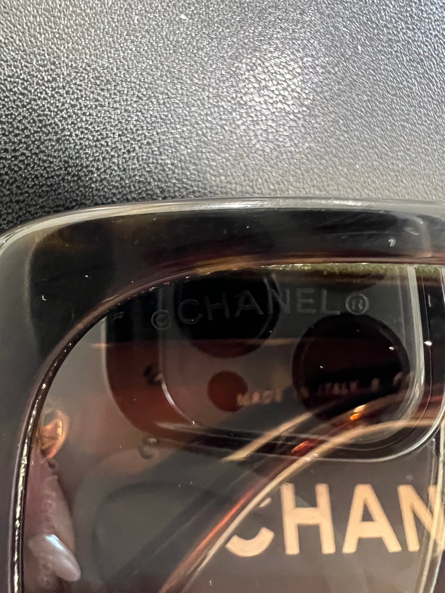 CHANEL CC Turnlock Sunglasses Tortoise