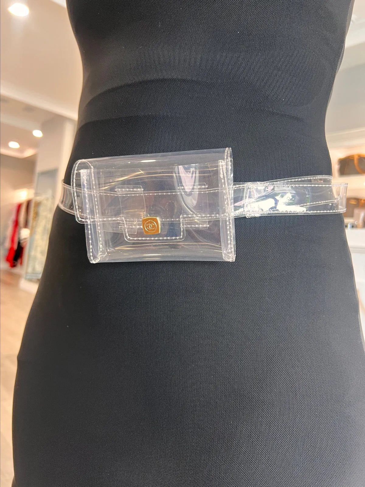 Chanel mini belt bag