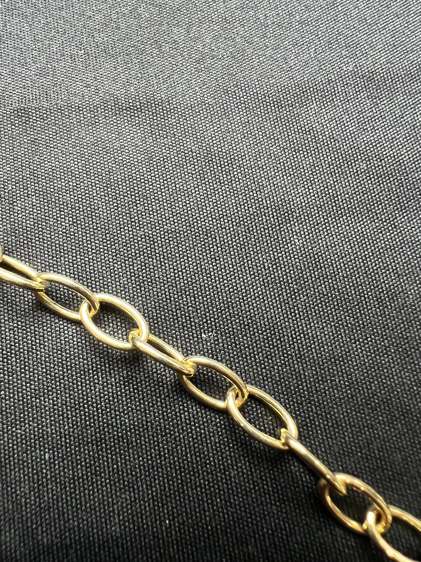 Upcycled Chanel CC charm necklace - Toggle with pearl
