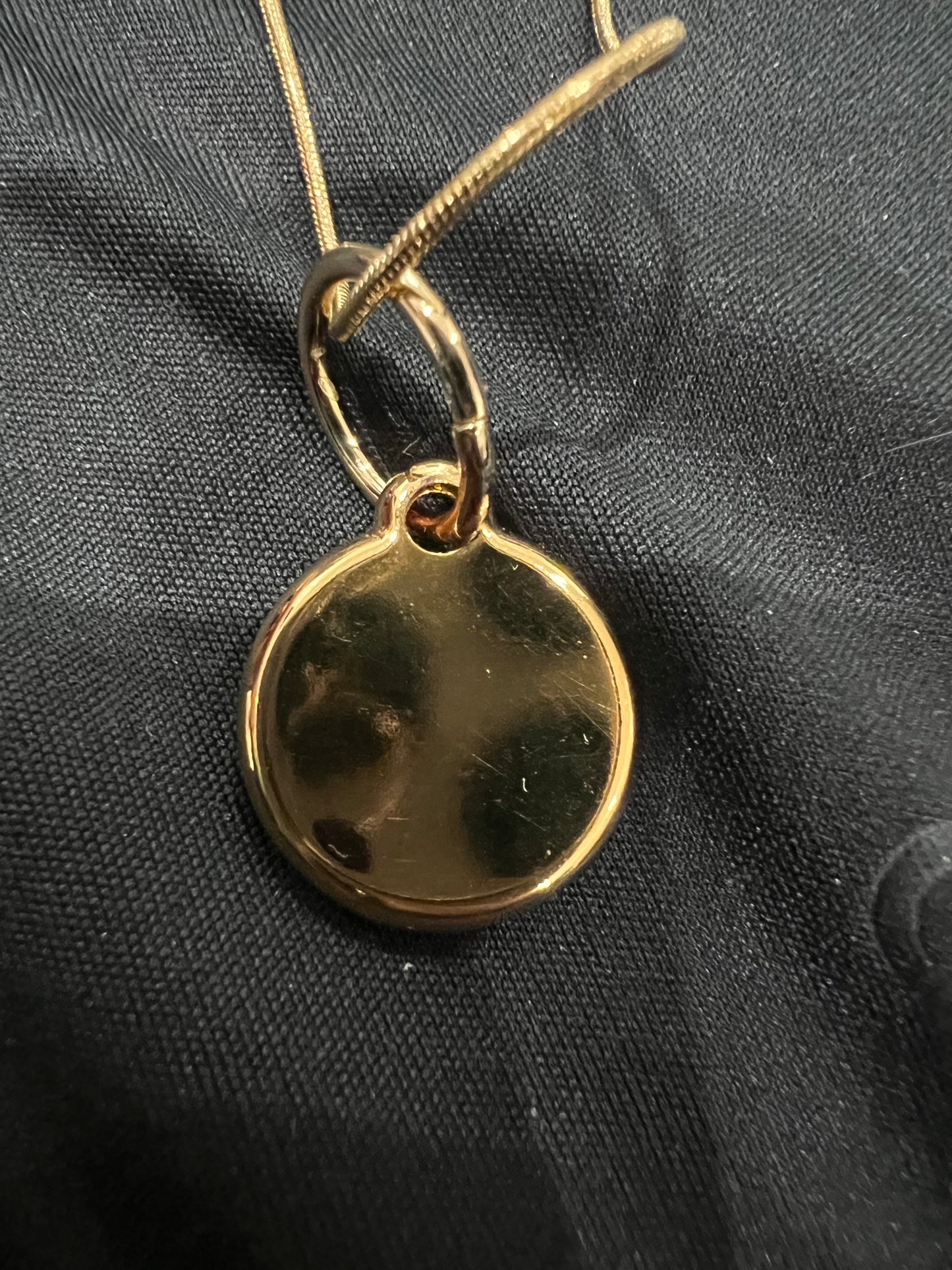 Upcycled Chanel CC charm necklace