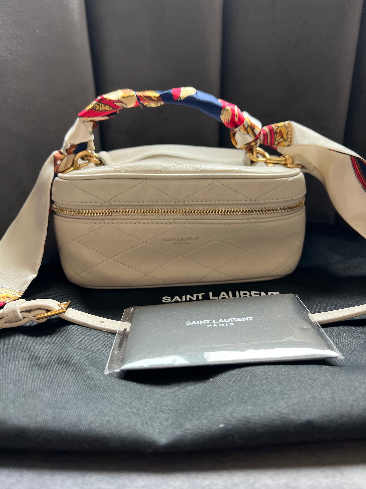 Yves Saint Laurent vanity case bag