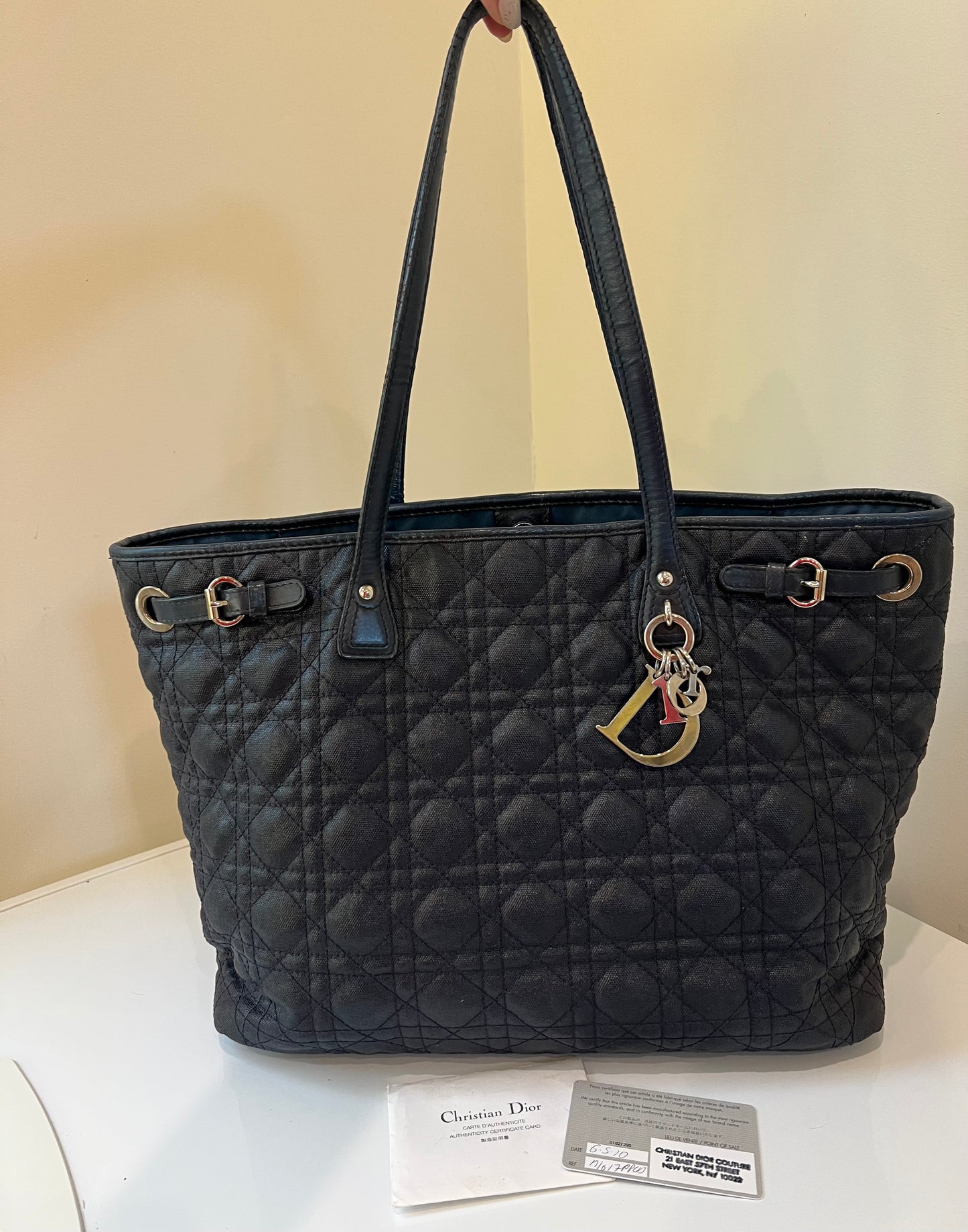 Lady Dior Cannage Panarea Tote
