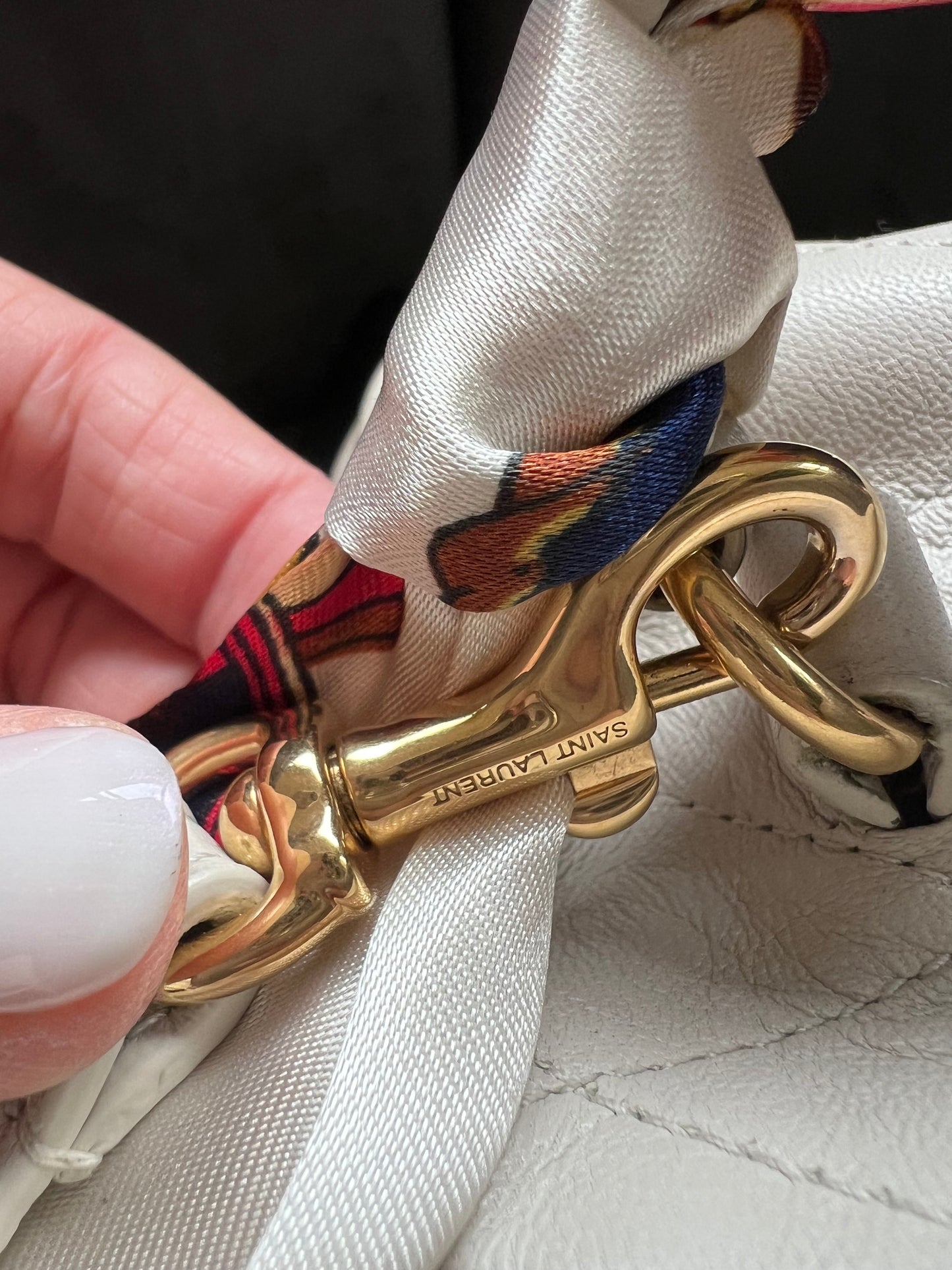 Yves Saint Laurent vanity case bag