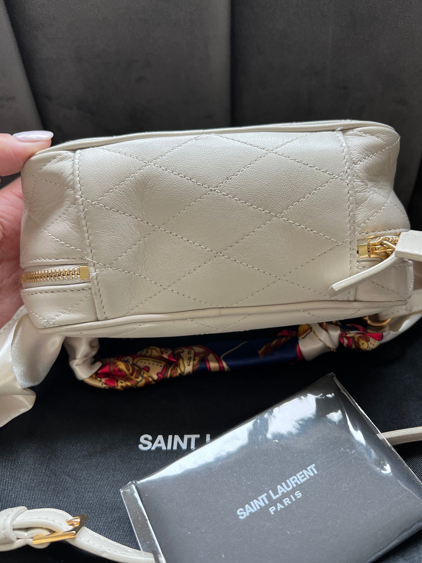 Yves Saint Laurent vanity case bag