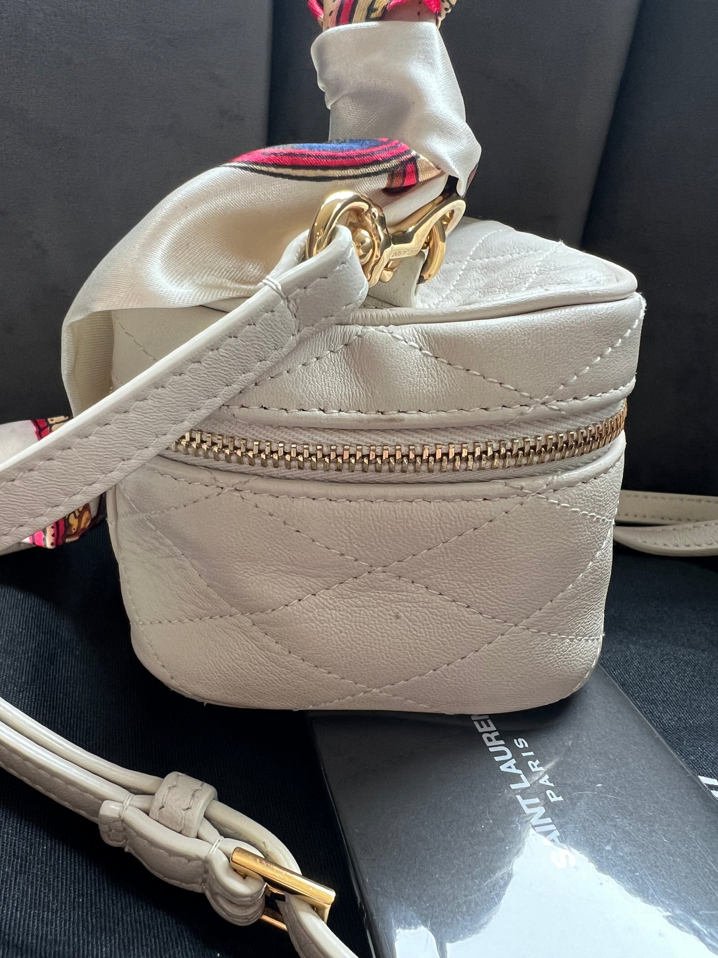 Yves Saint Laurent vanity case bag