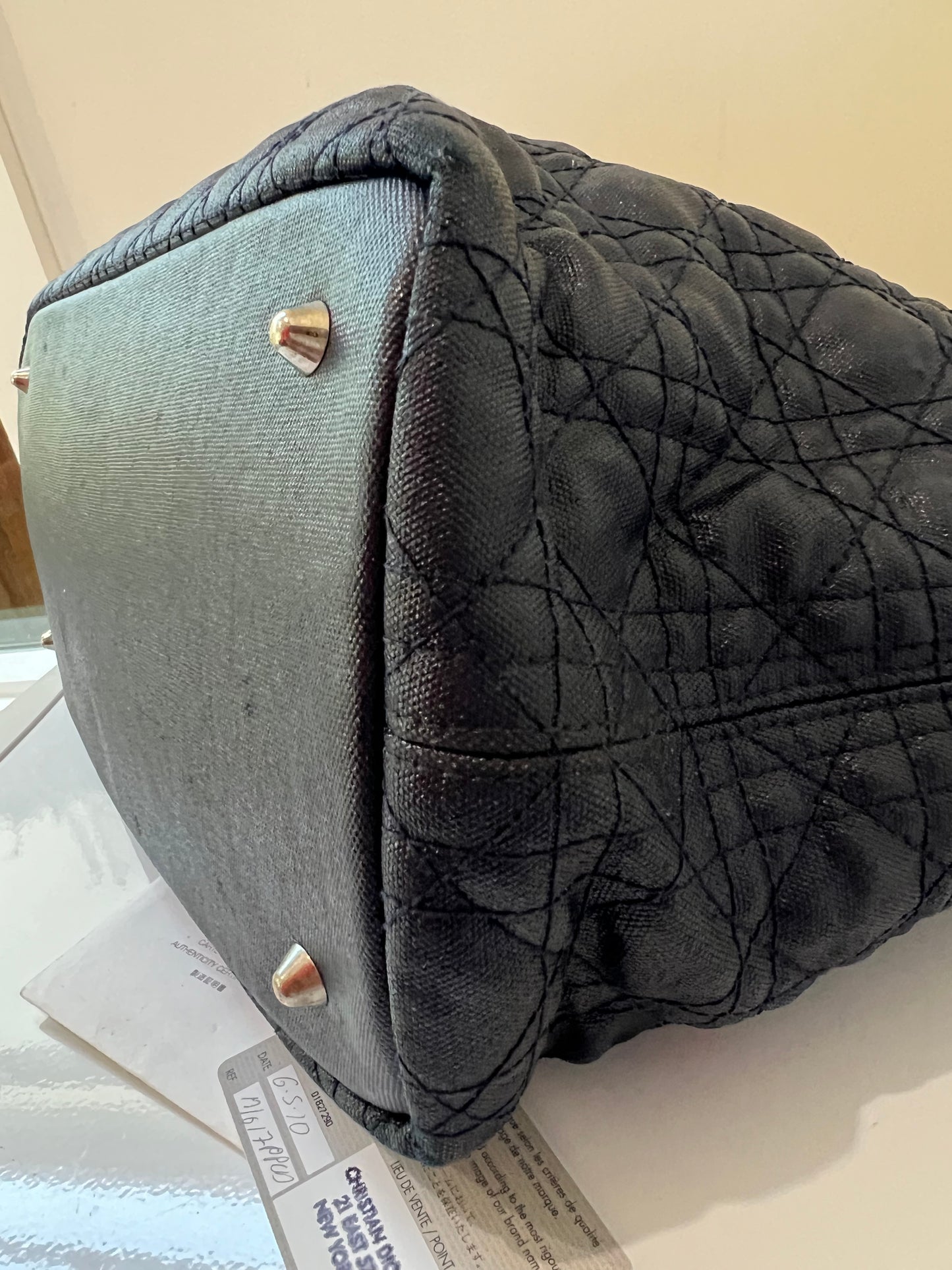 Lady Dior Cannage Panarea Tote
