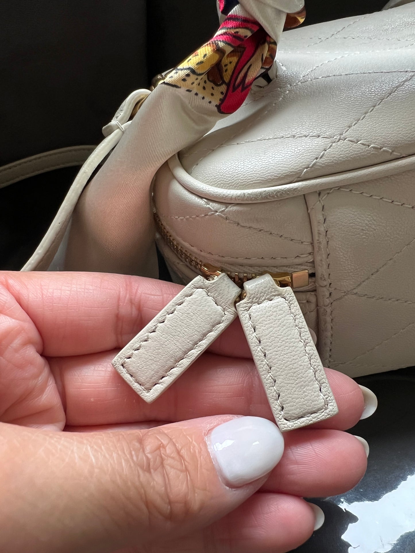 Yves Saint Laurent vanity case bag
