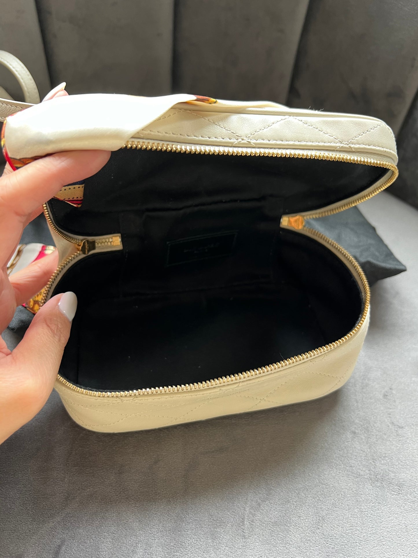 Yves Saint Laurent vanity case bag
