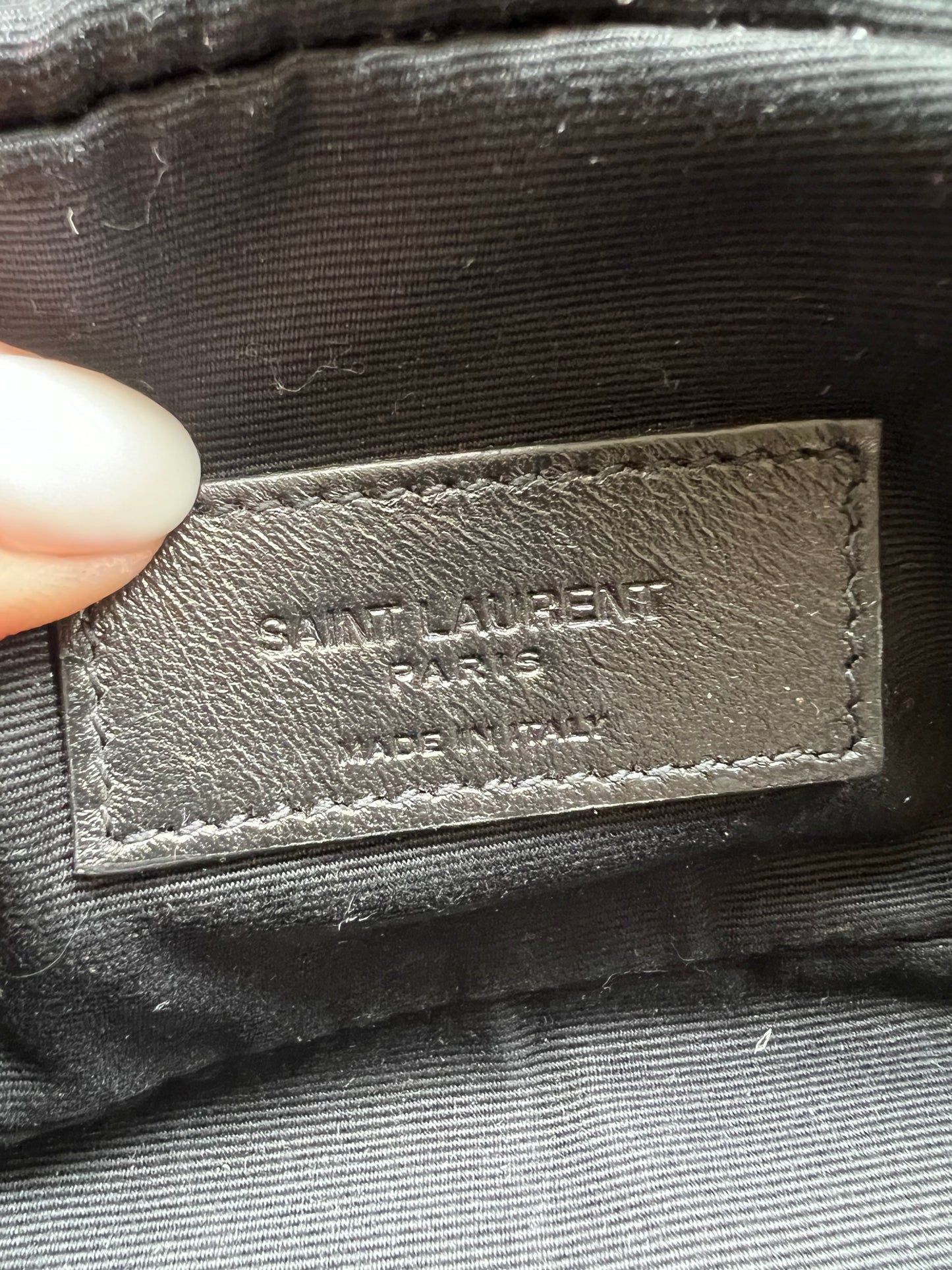 Yves Saint Laurent vanity case bag