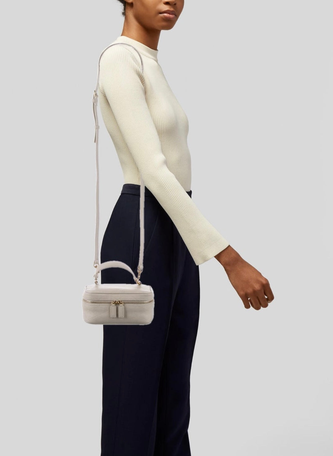 Yves Saint Laurent vanity case bag
