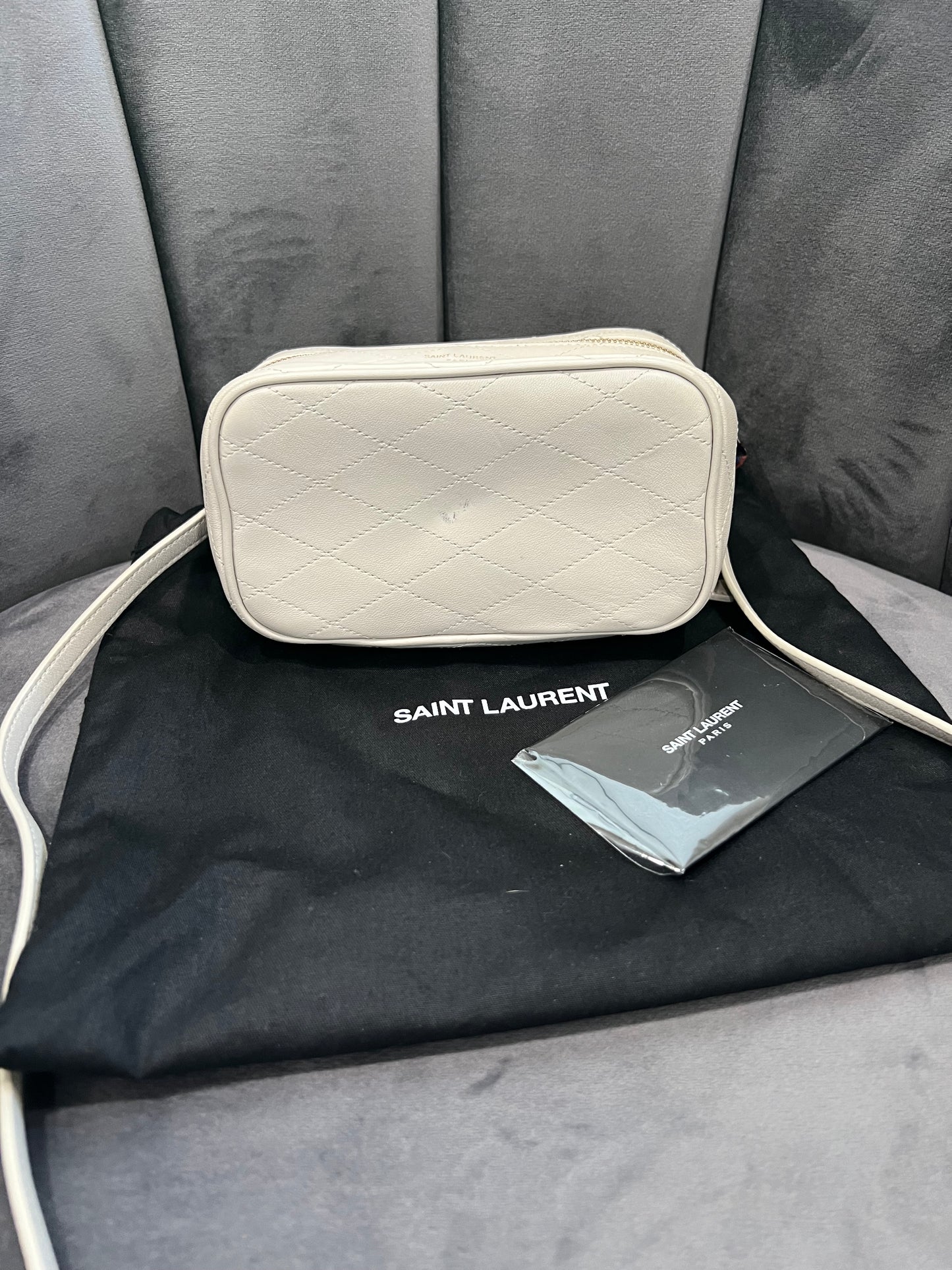 Yves Saint Laurent vanity case bag