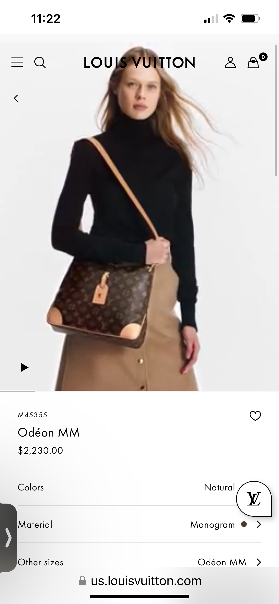 Louis Vuitton Odeon MM