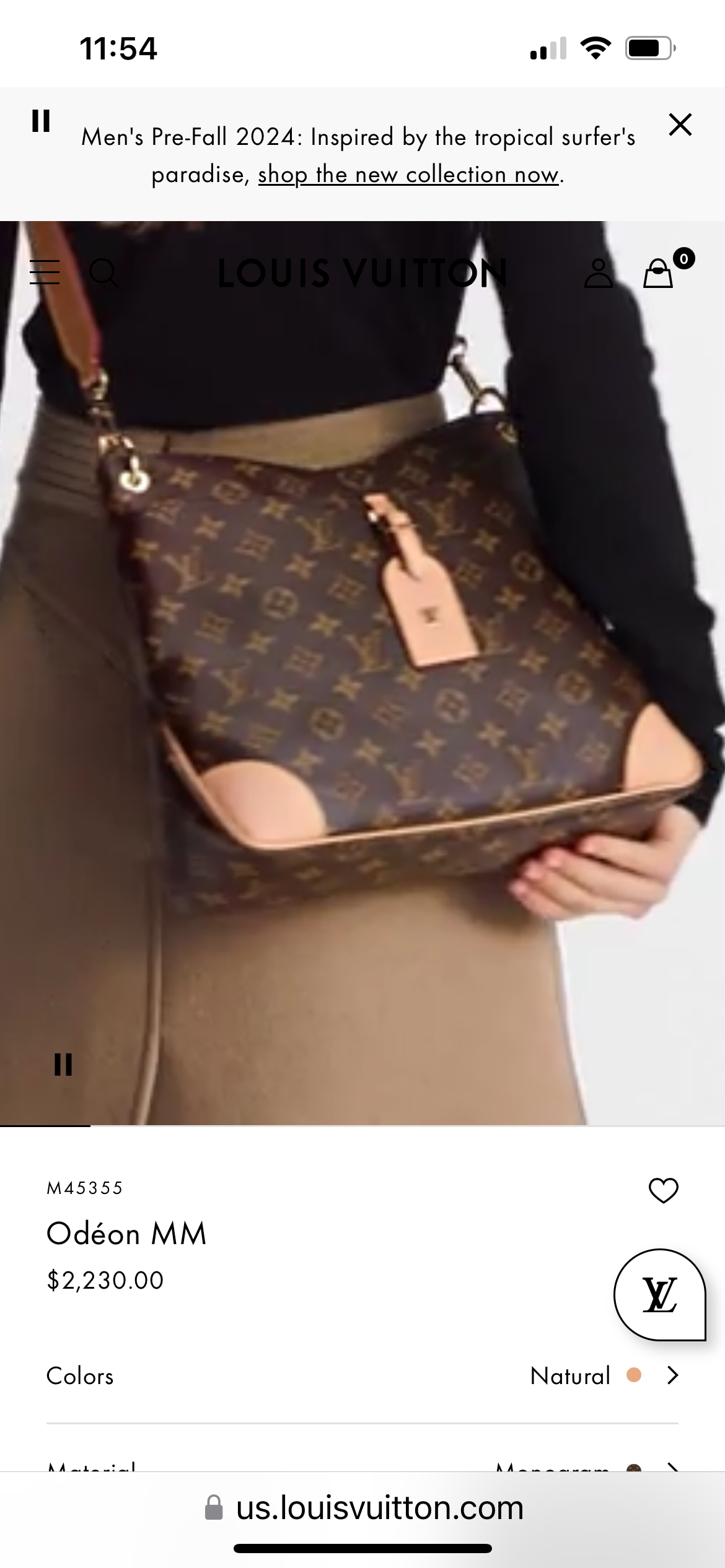 Louis Vuitton Odeon MM