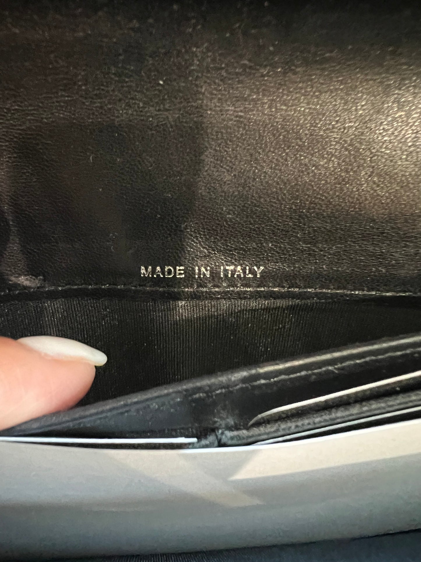 Chanel Boy wallet on chain