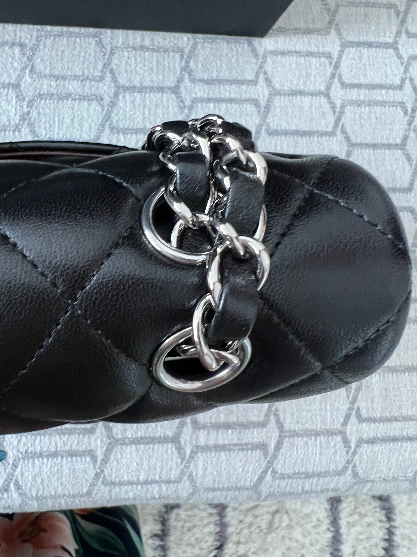 Chanel double flap black