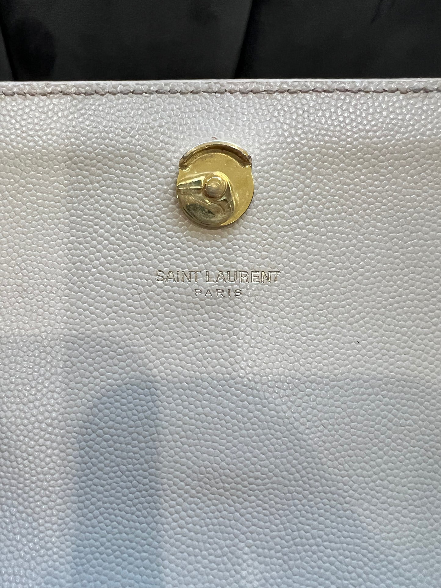 YSL beige Kate bag in small