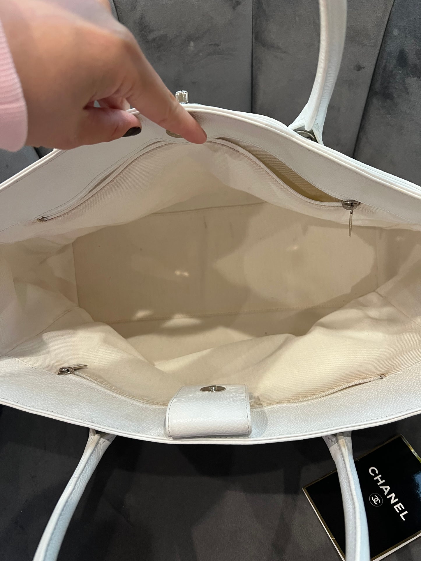 Chanel Exec Cerf Tote bag
