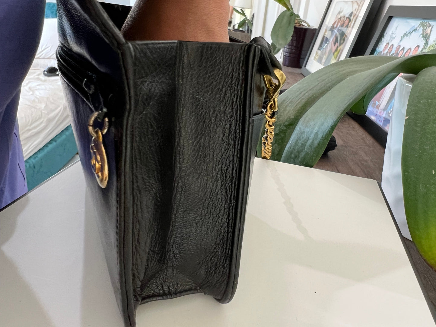 Chanel timeless clutch on chain