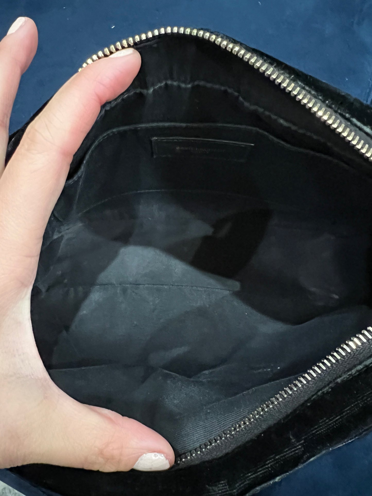 YSL Camera Bag Velvet -rare find