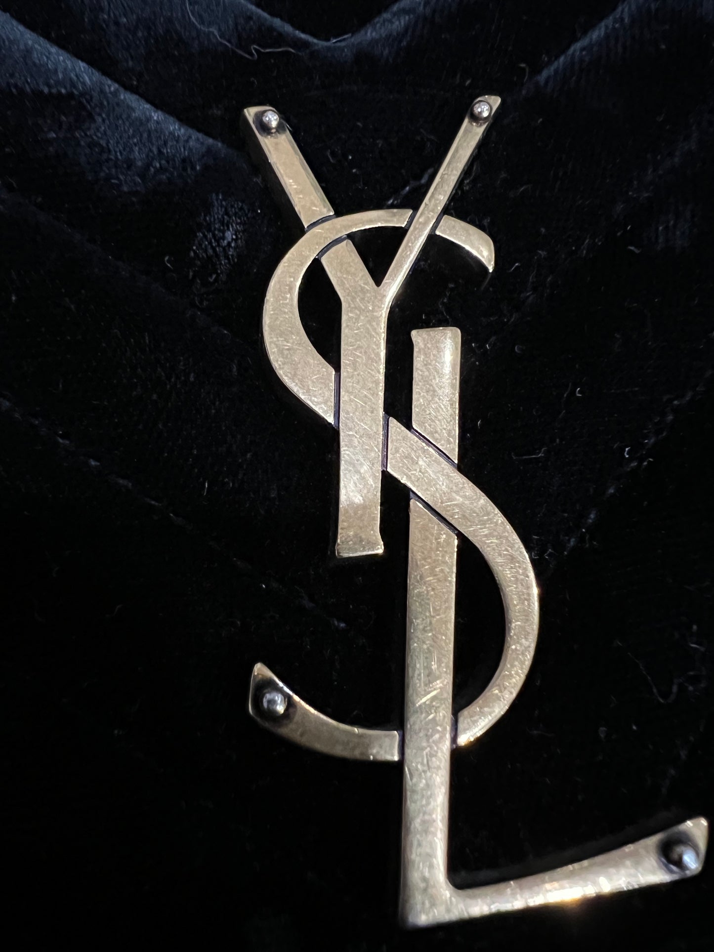 YSL Camera Bag Velvet -rare find