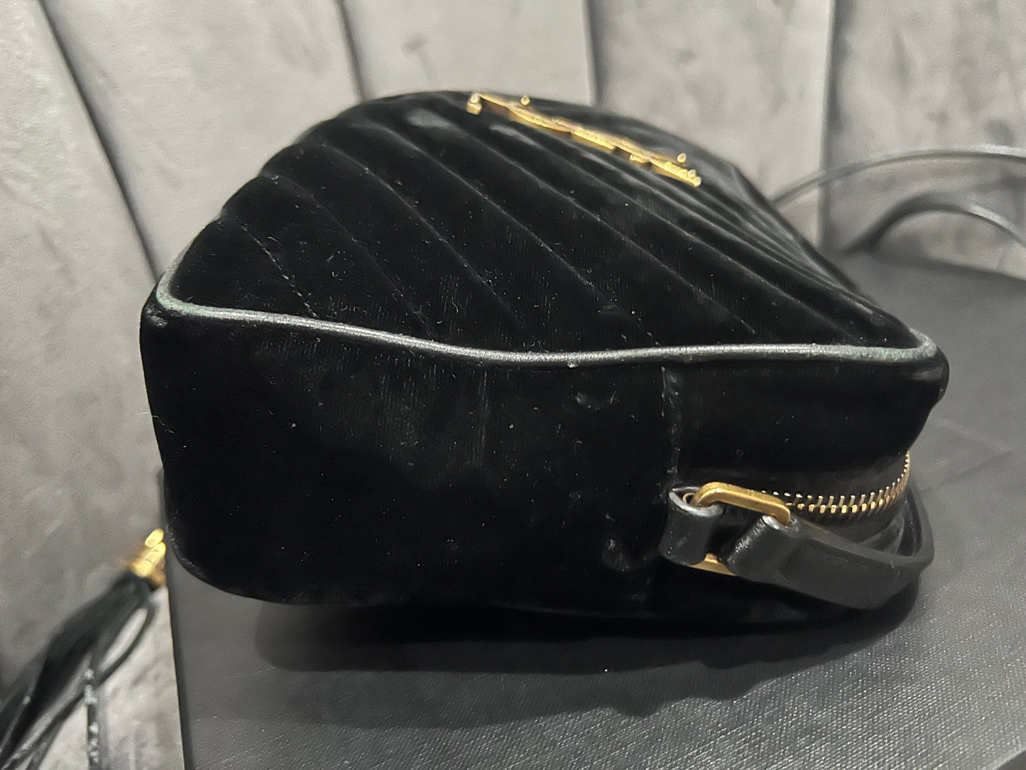 YSL Camera Bag Velvet -rare find