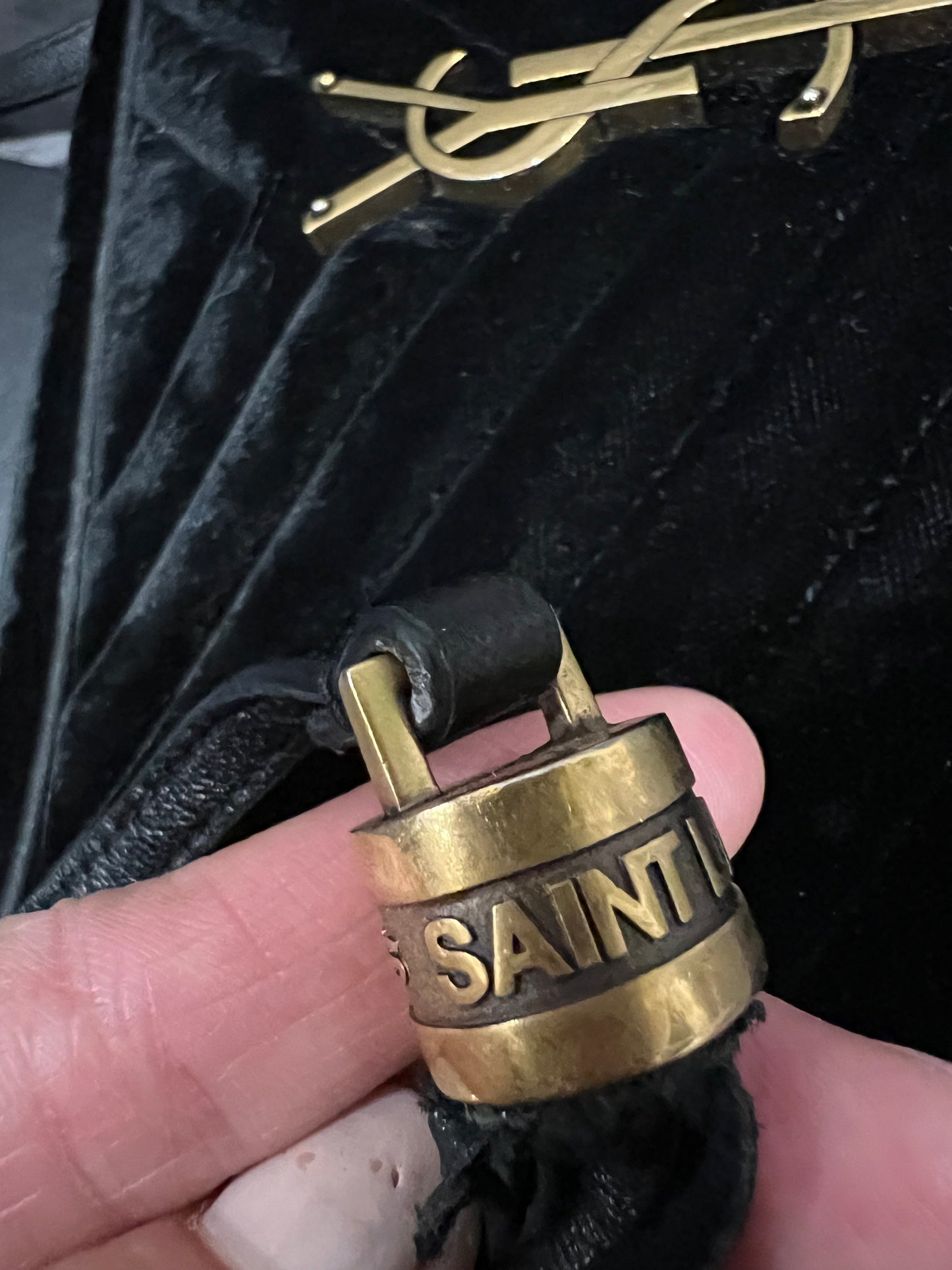 YSL Camera Bag Velvet -rare find