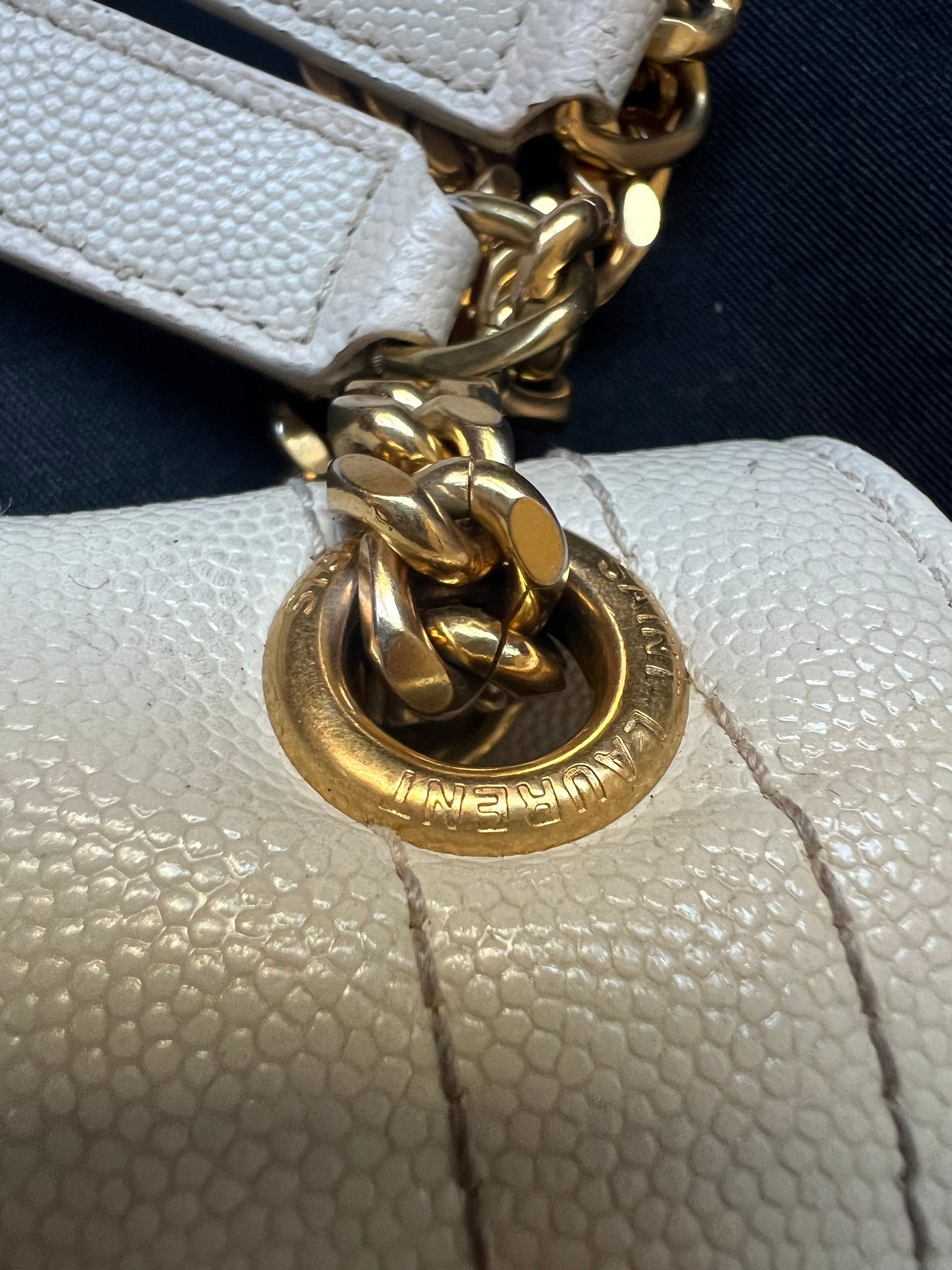 YSL mixed matelasse envelope bag