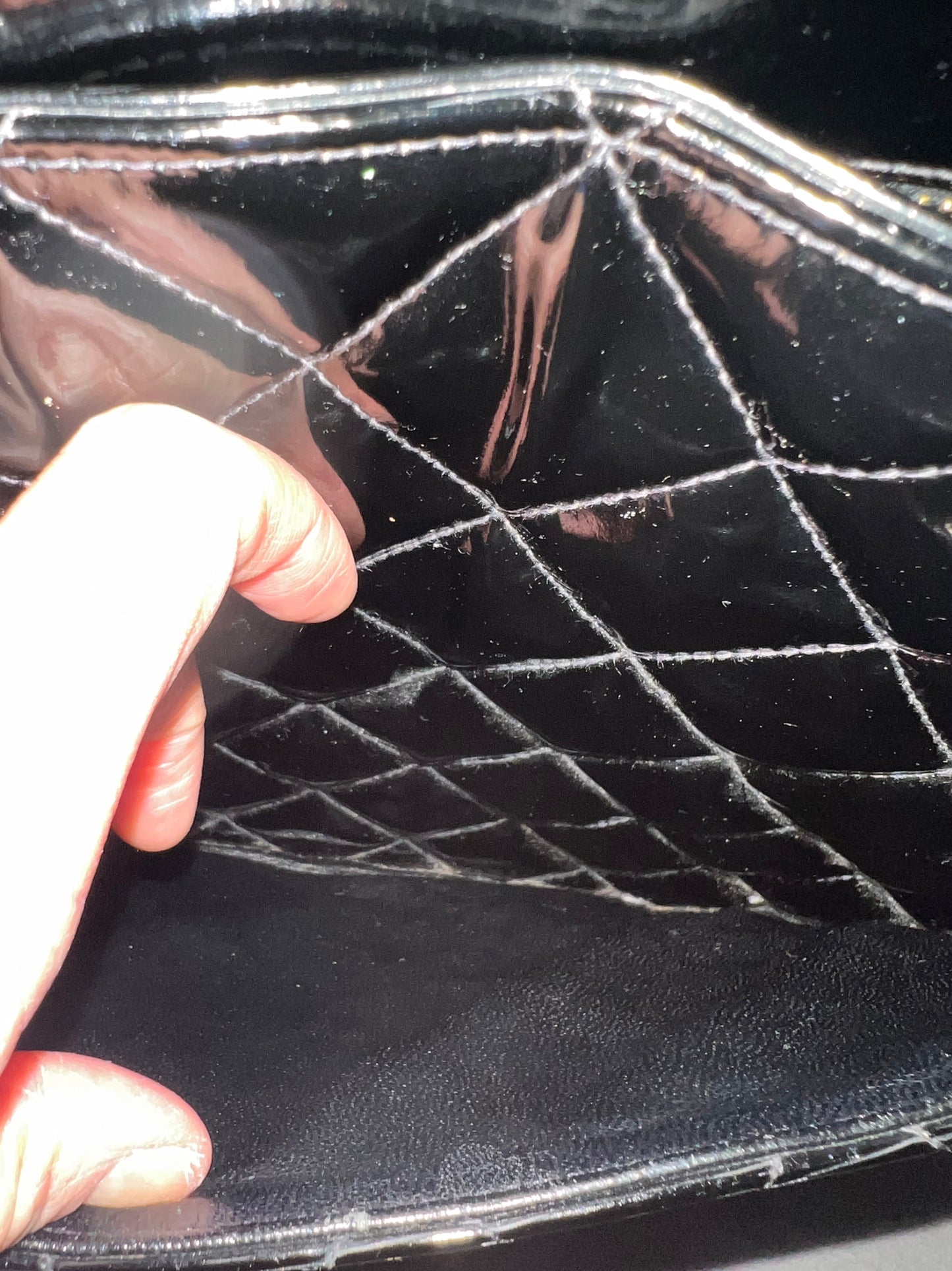 Chanel Medallion Tote Patent Black