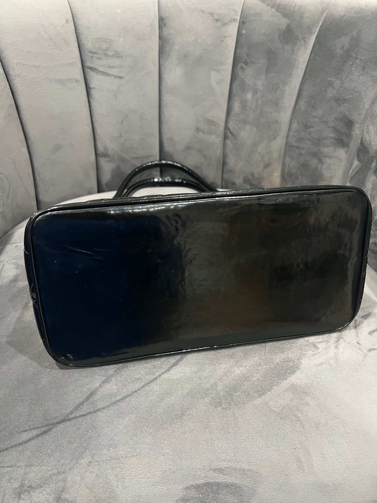 Chanel Medallion Tote Patent Black