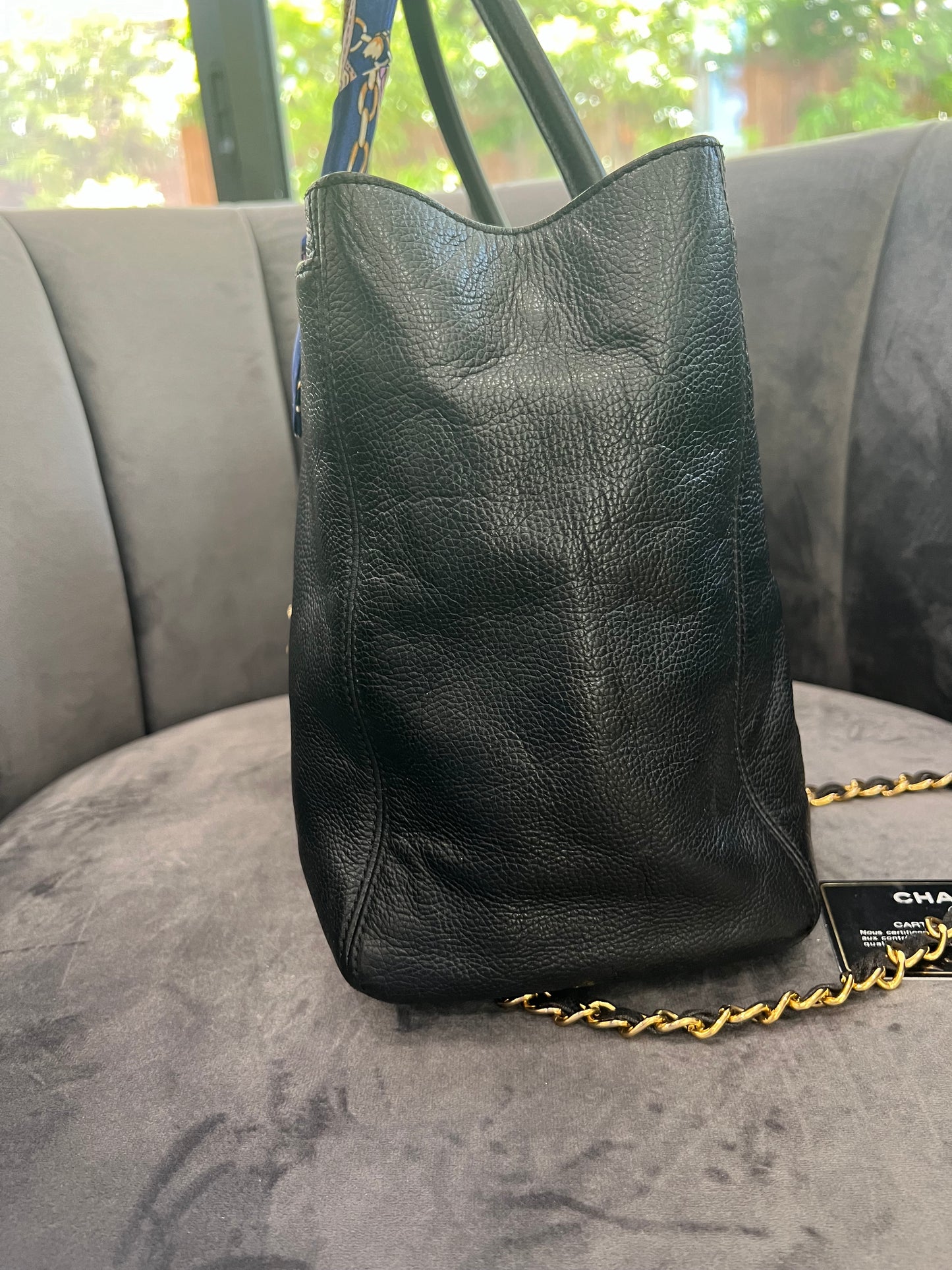 CHANEL Caviar Cerf Executive Tote bag