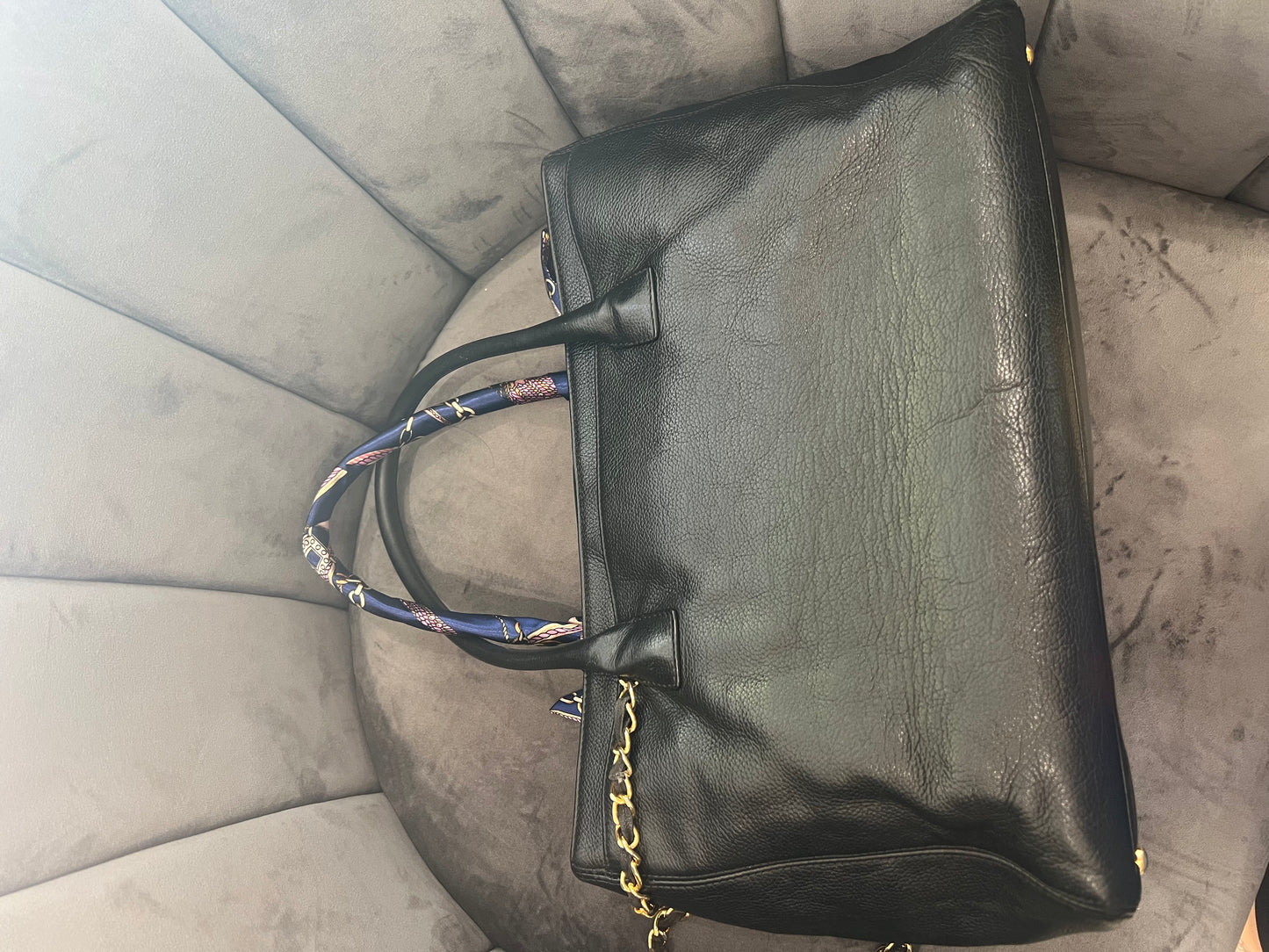 CHANEL Caviar Cerf Executive Tote bag