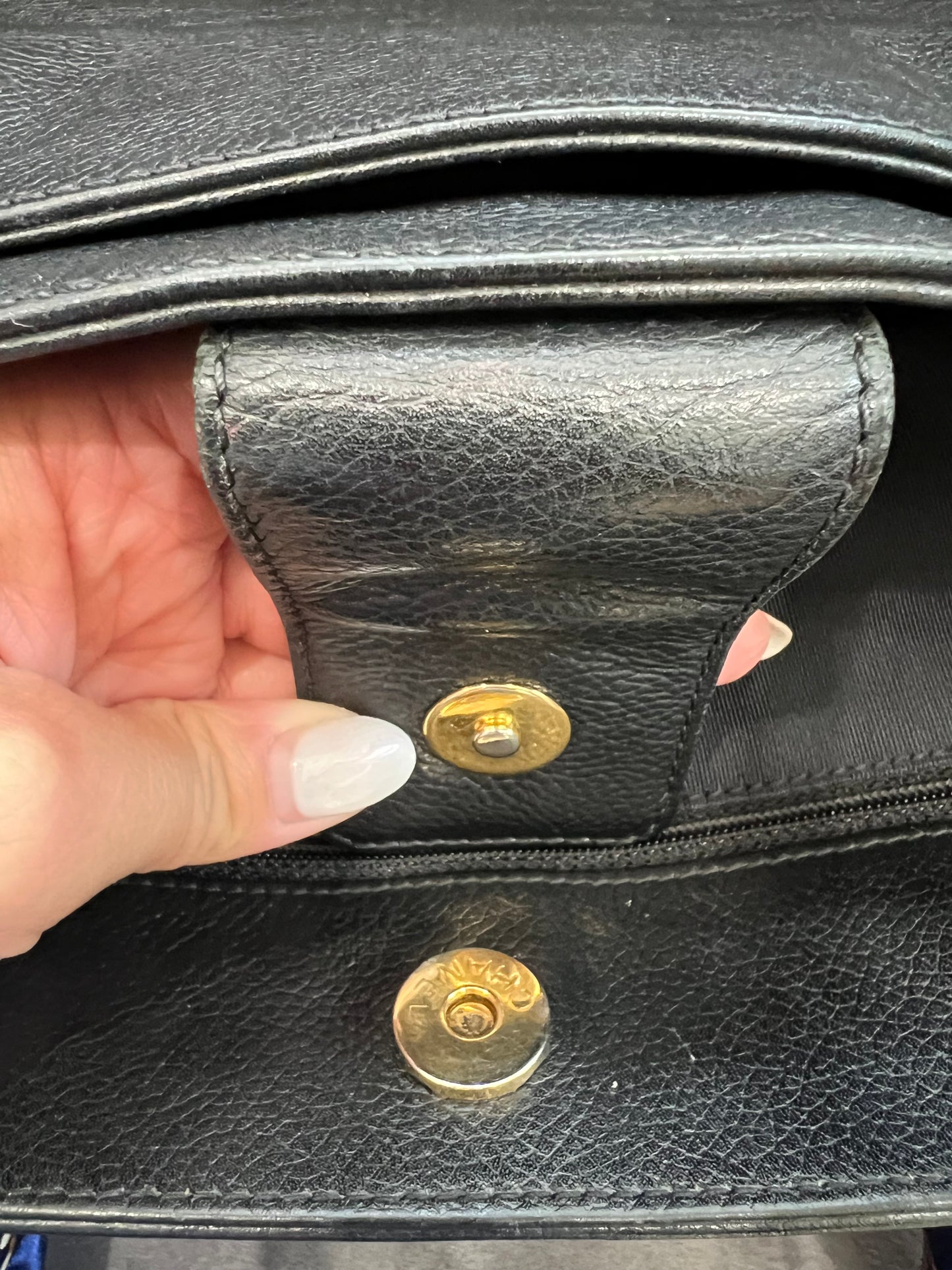 CHANEL Caviar Cerf Executive Tote bag