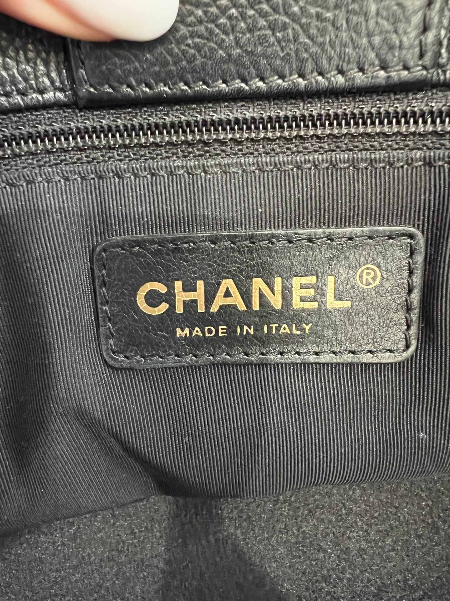 CHANEL Caviar Cerf Executive Tote bag