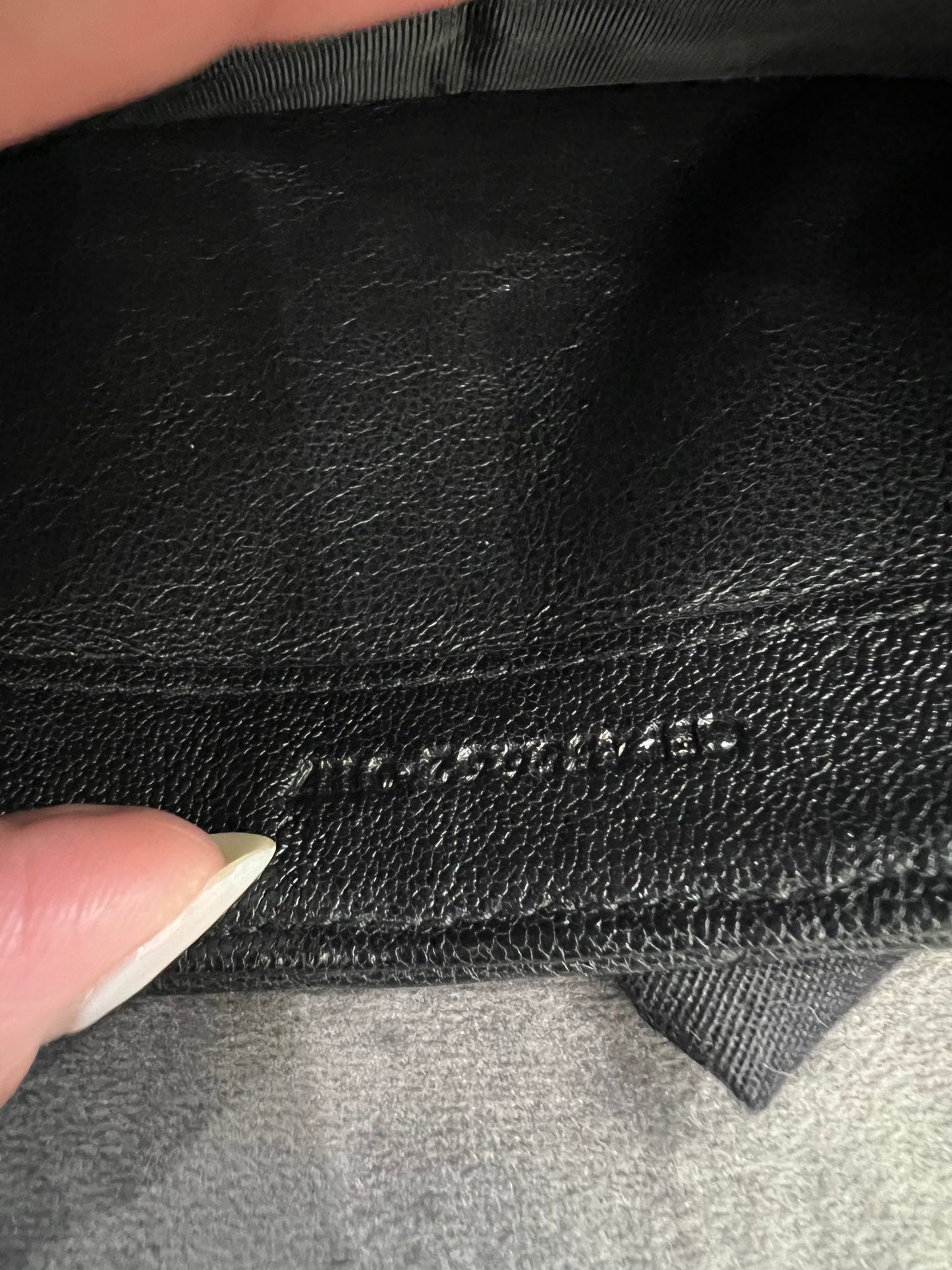Rare YSL hearts envelope flap wallet on chain