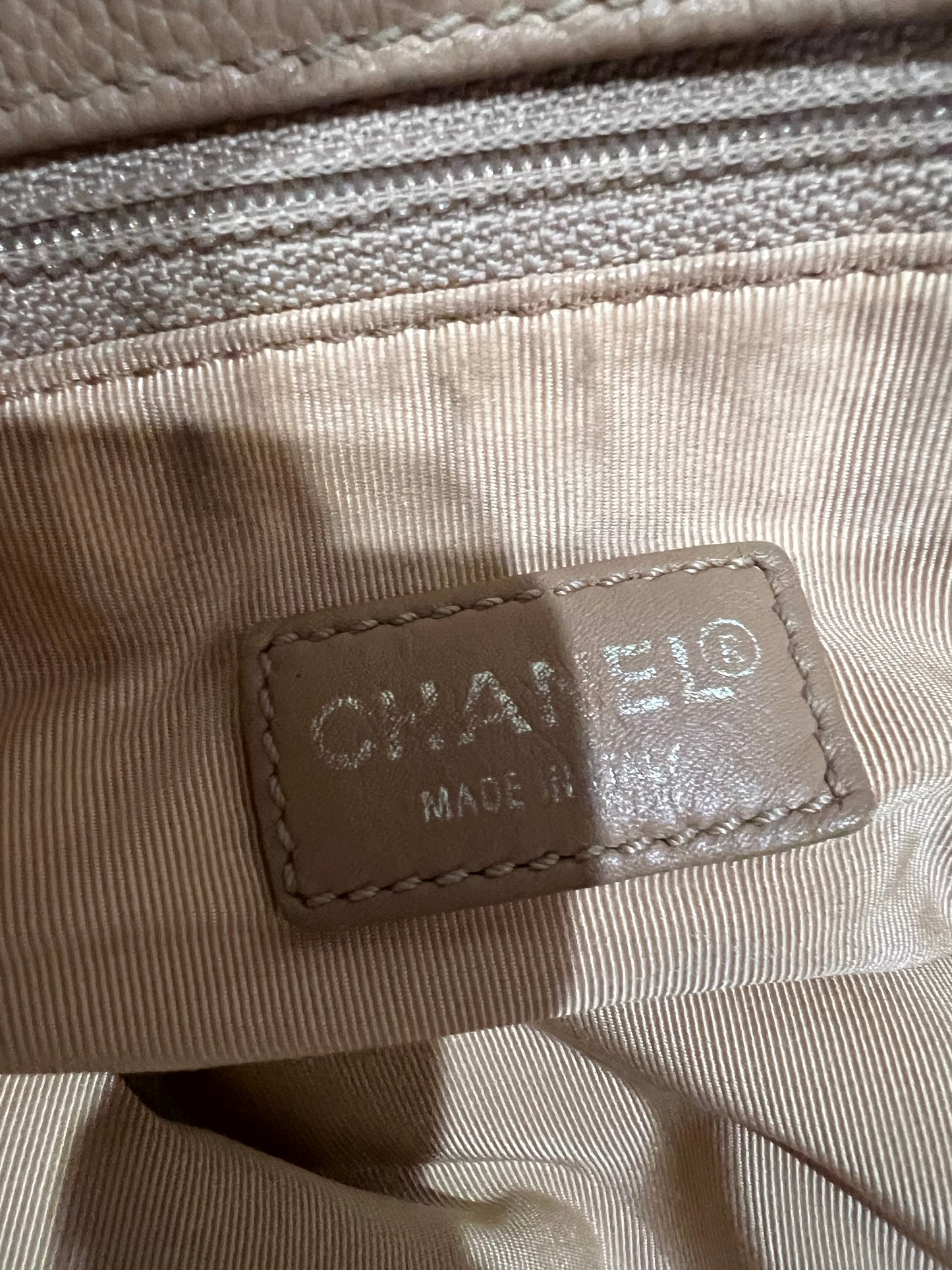 CHANEL Cerf Executive Tote Bag 24k Gold