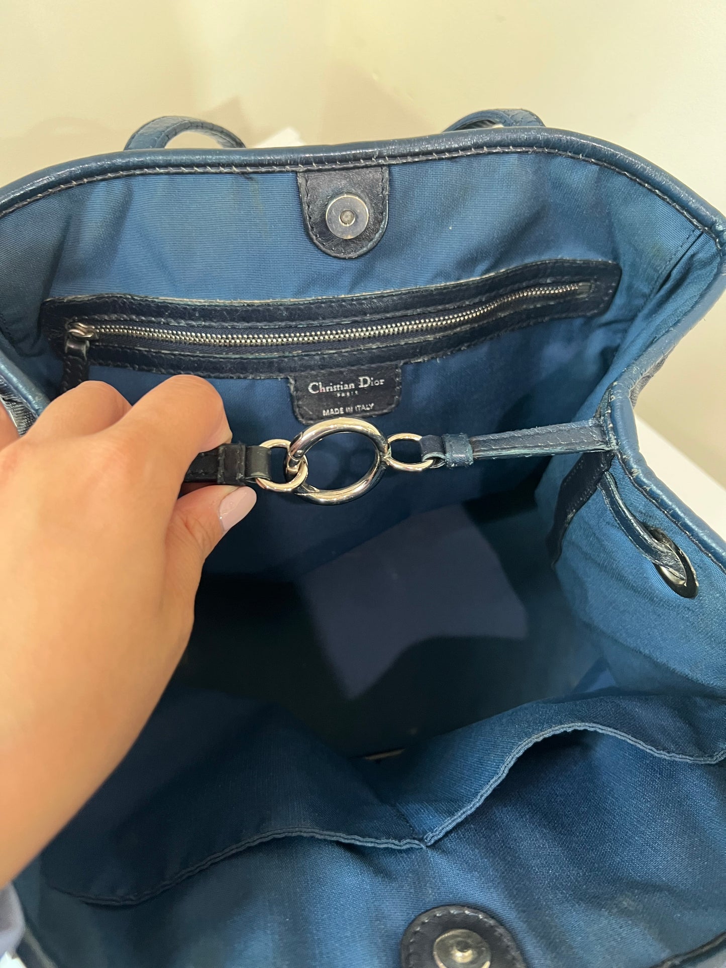 Lady Dior Cannage Panarea Tote