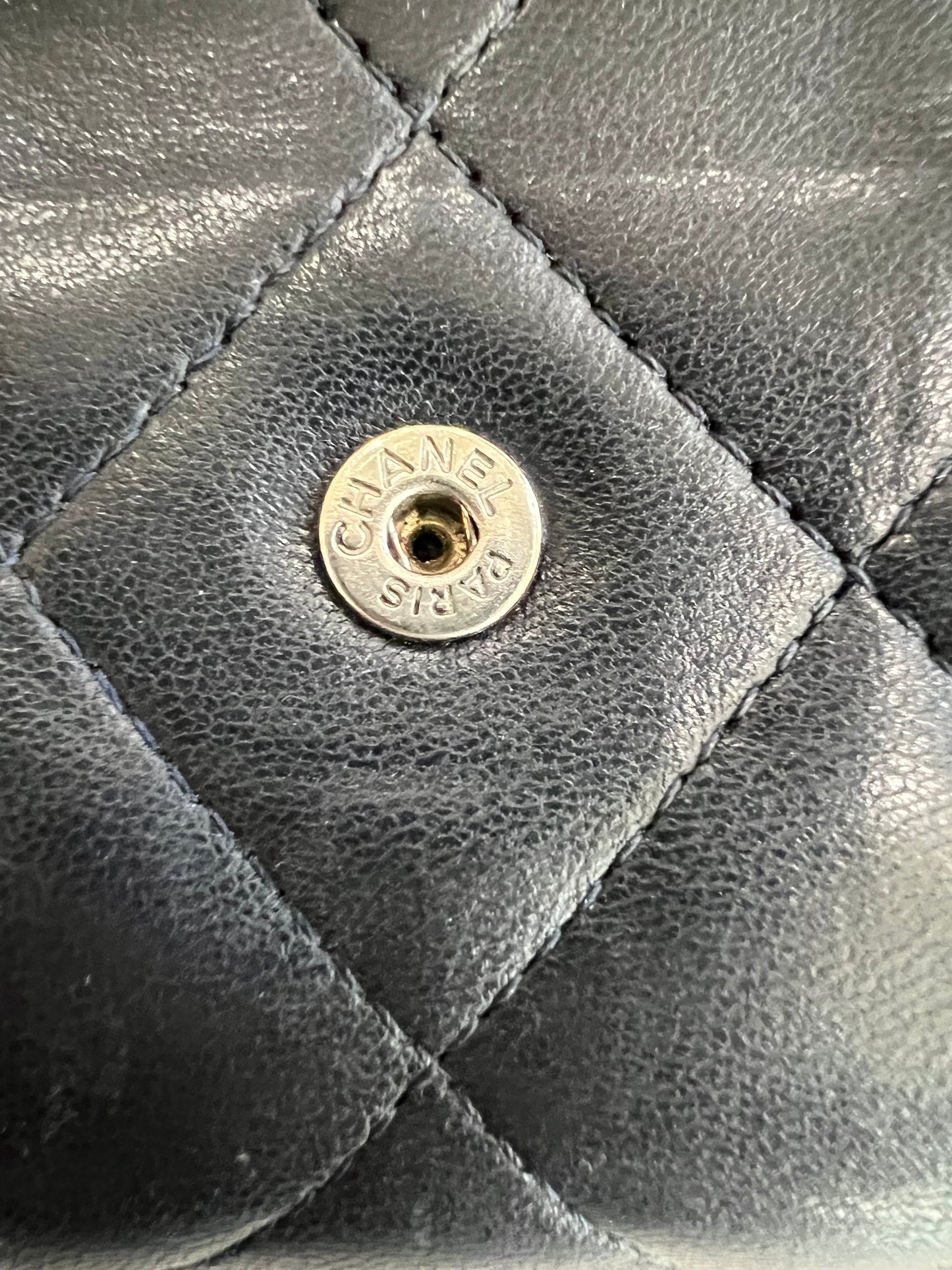 Chanel timeless wallet on chain