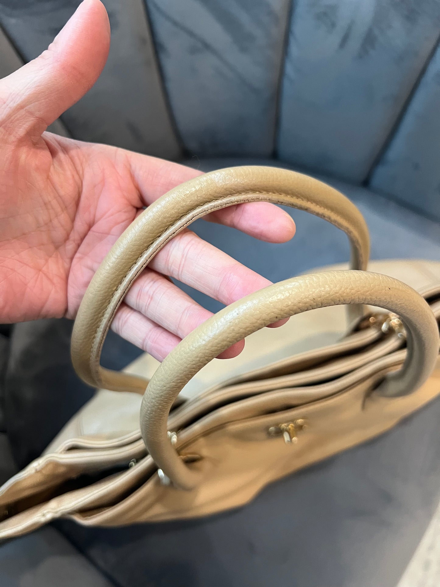 CHANEL Cerf Executive Tote Bag 24k Gold