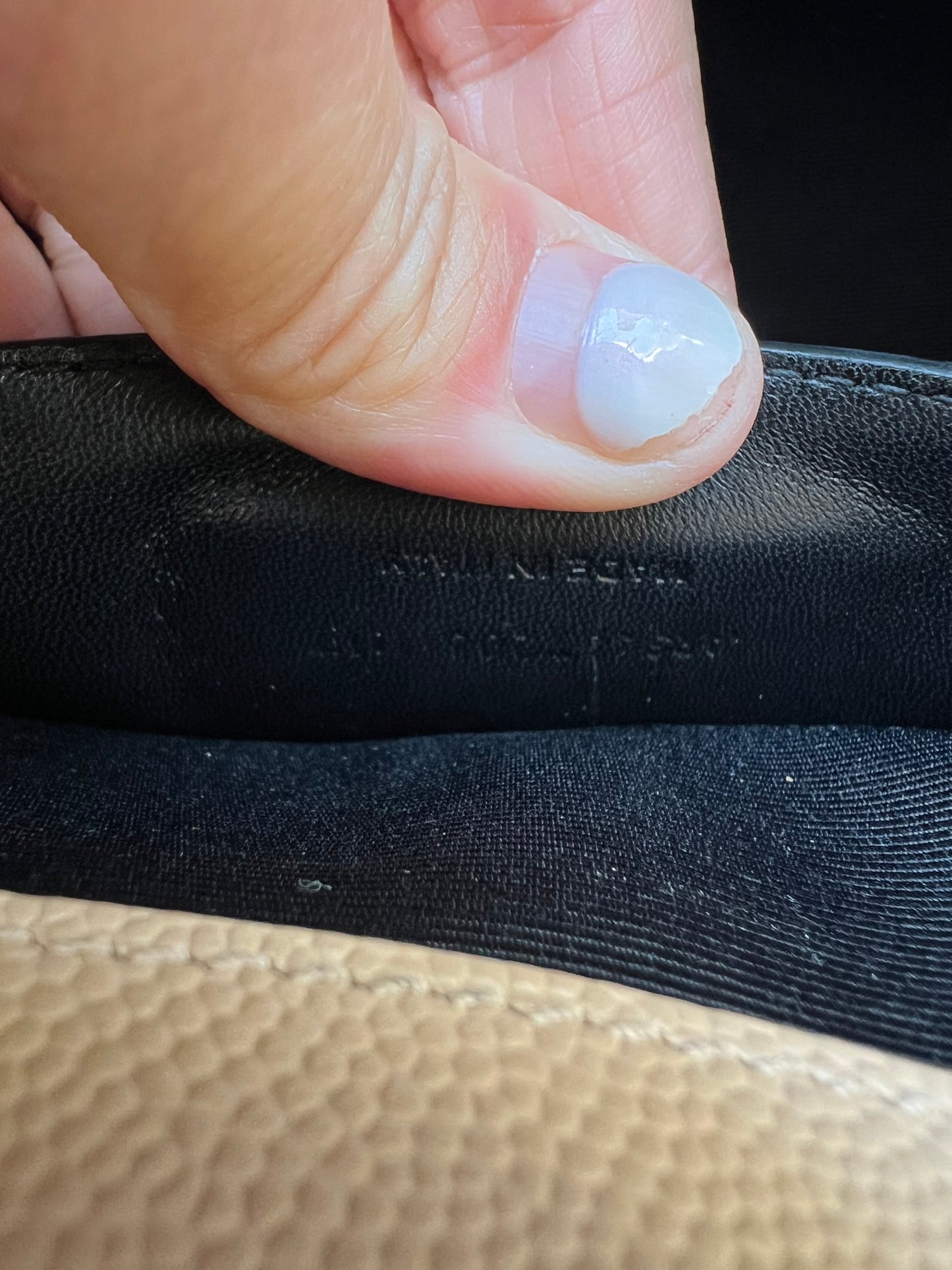 YSL medium envelope flap mixed matelasse bag
