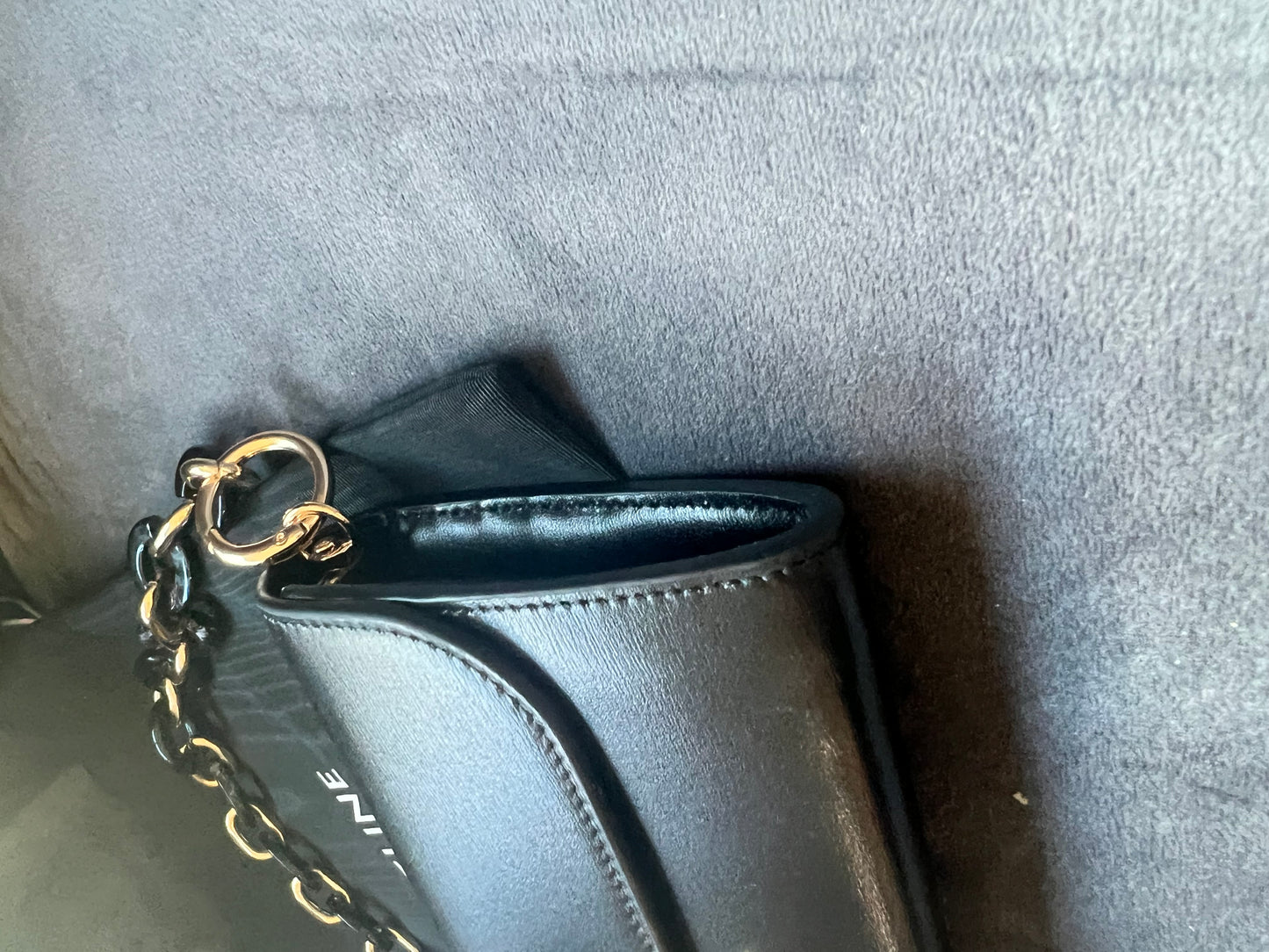 Celine Triomphe wallet on chain