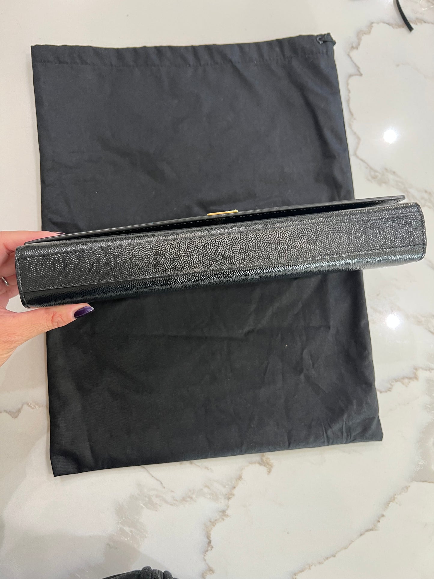 YSL Kate clutch with chain