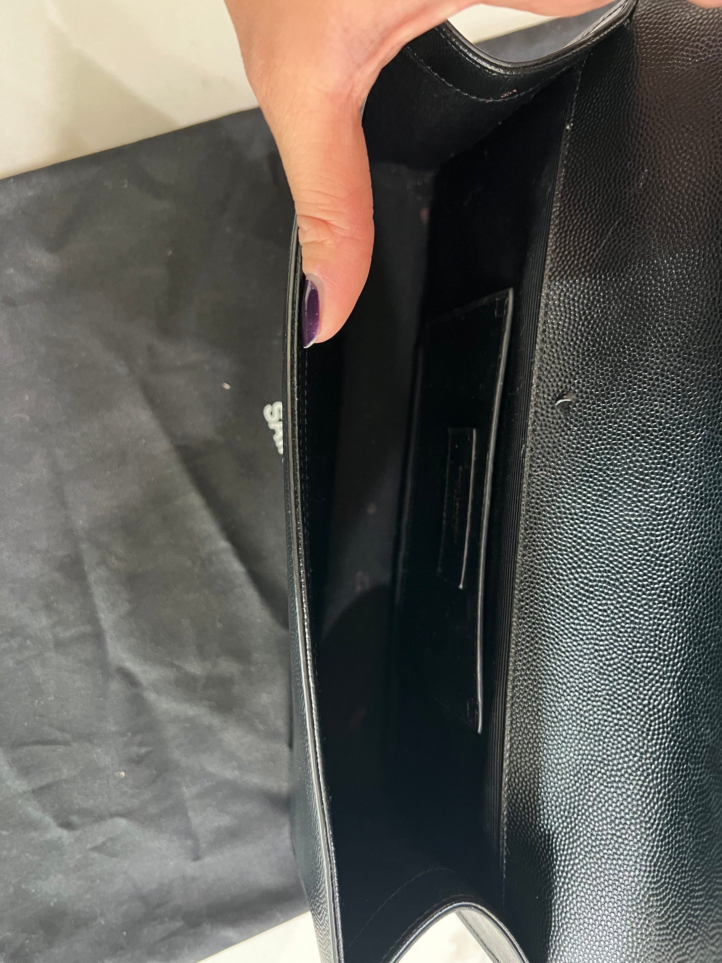 YSL Kate clutch with chain