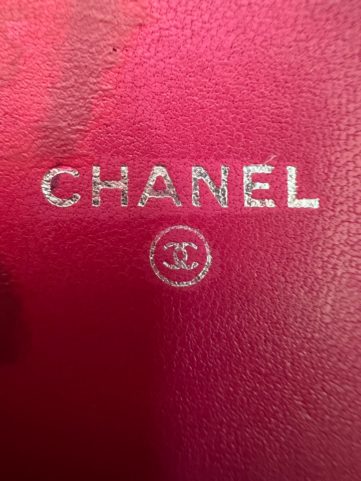 Chanel matelasse pink WOC