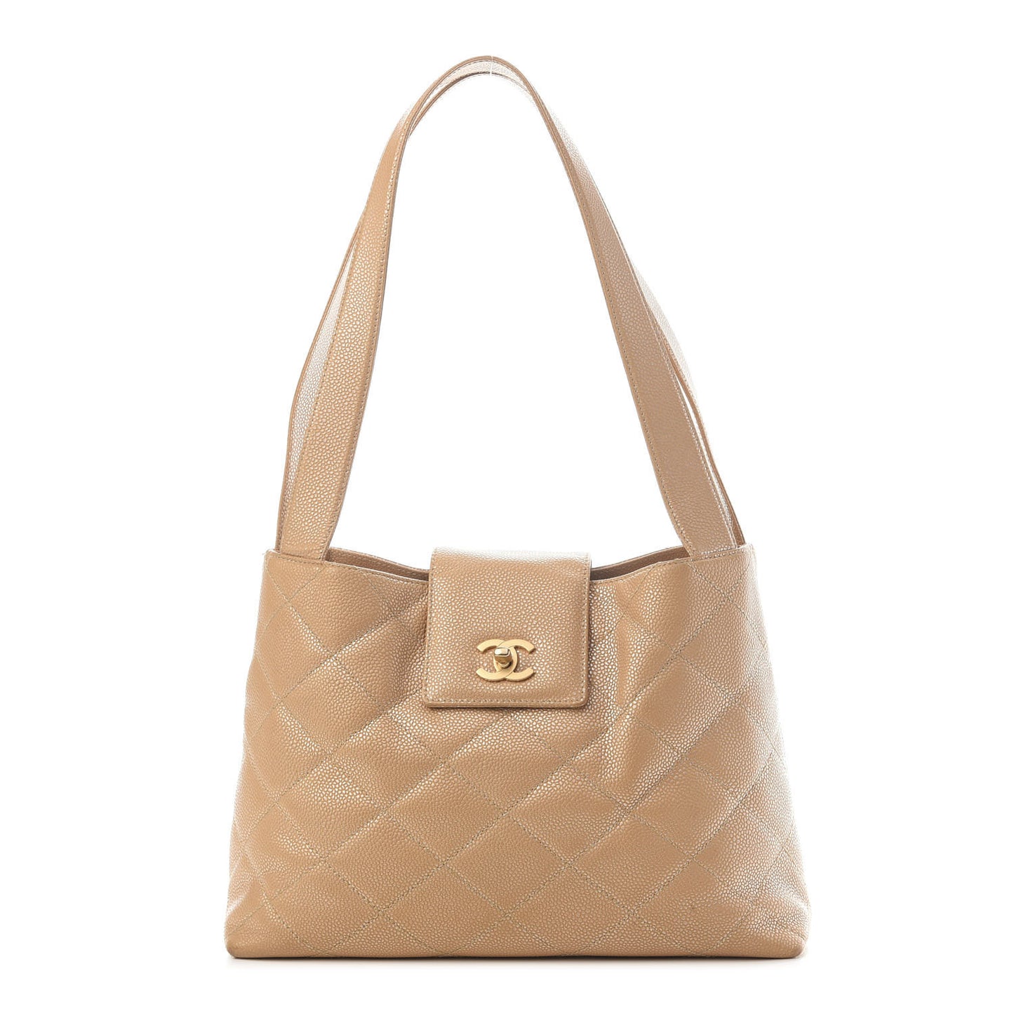 Rare Iridescent CHANEL Kelly Shopper Bag